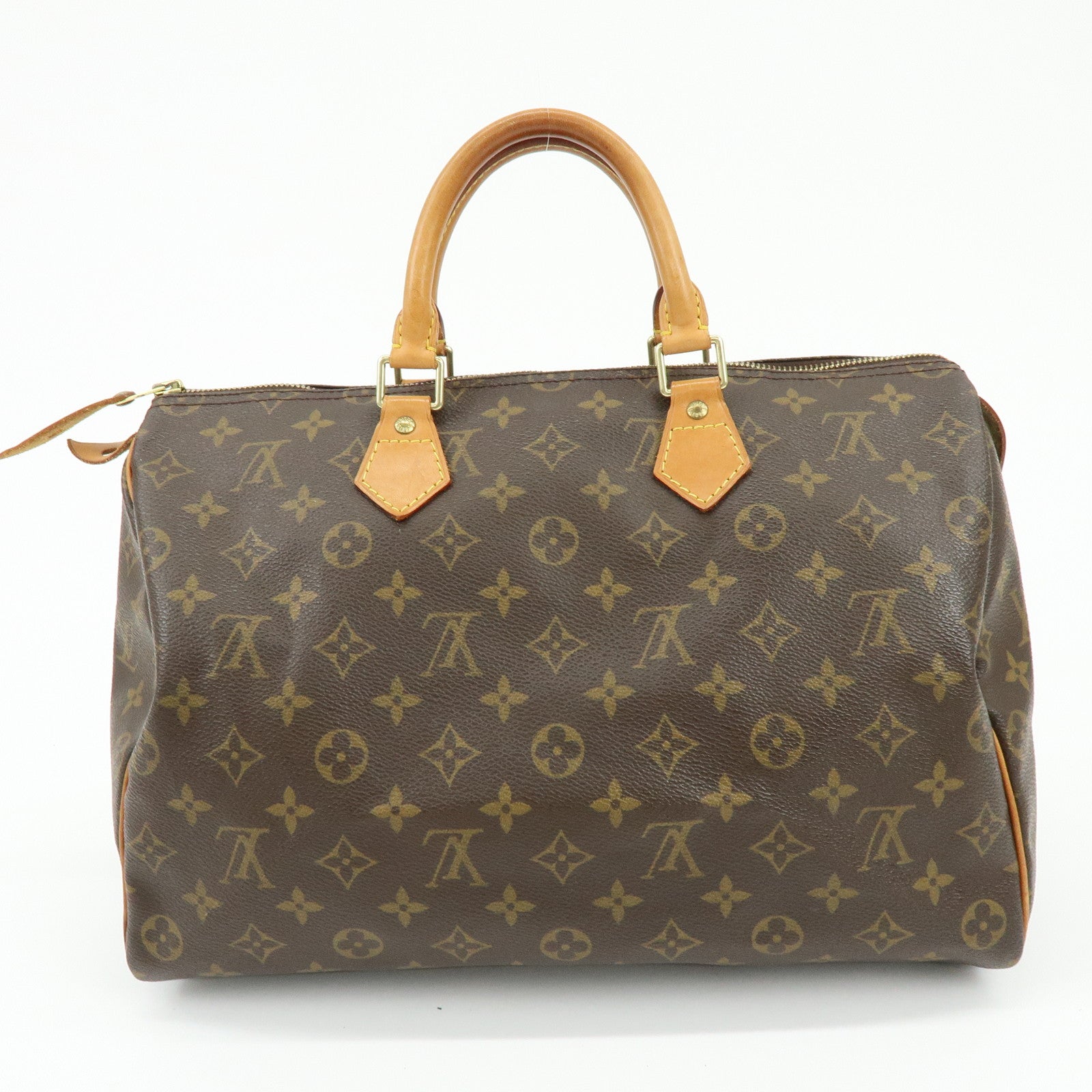 Louis Vuitton Monogram Speedy 35 Boston Bag Hand Bag M41524