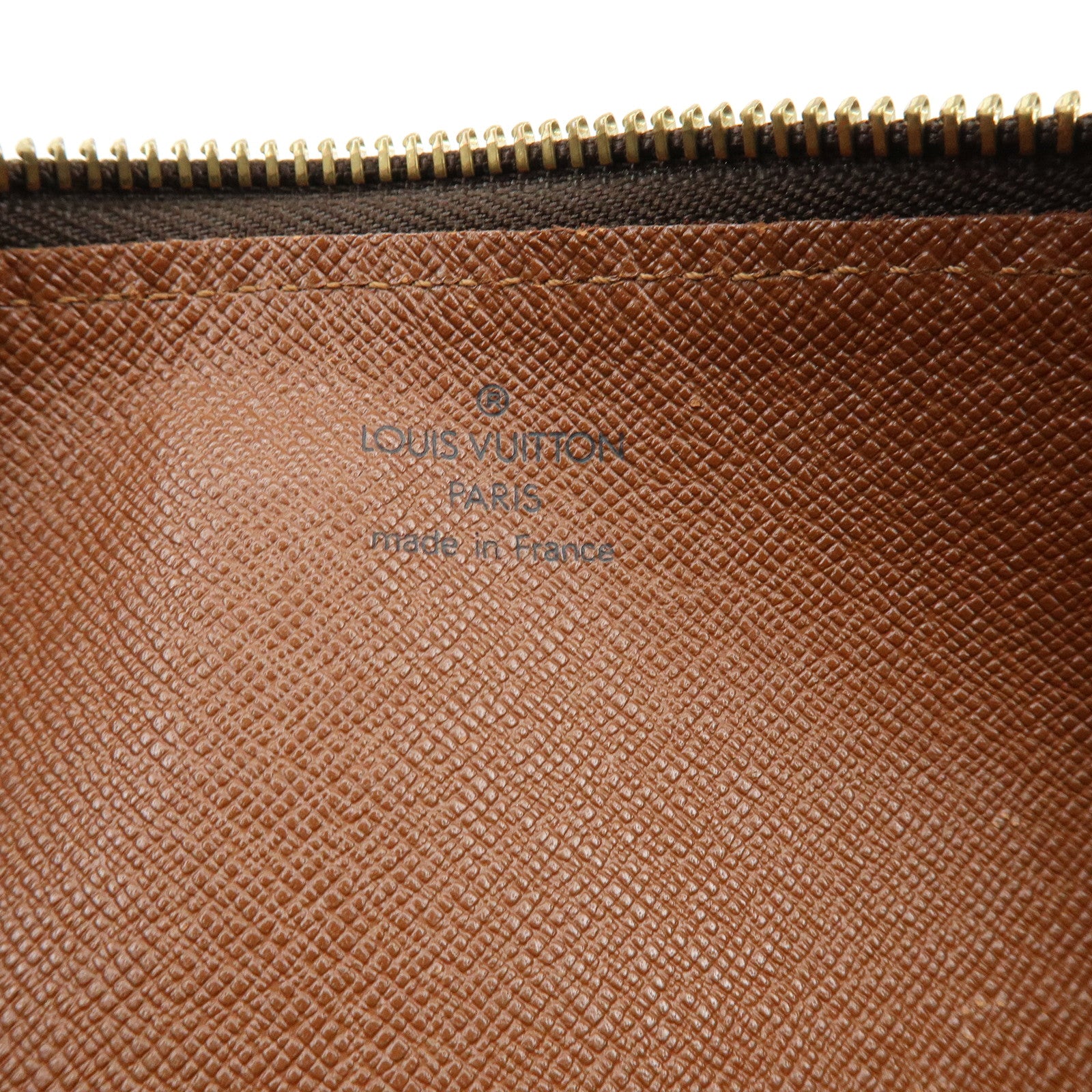 Louis Vuitton Monogram Papillon 30 Hand Bag Brown M51385