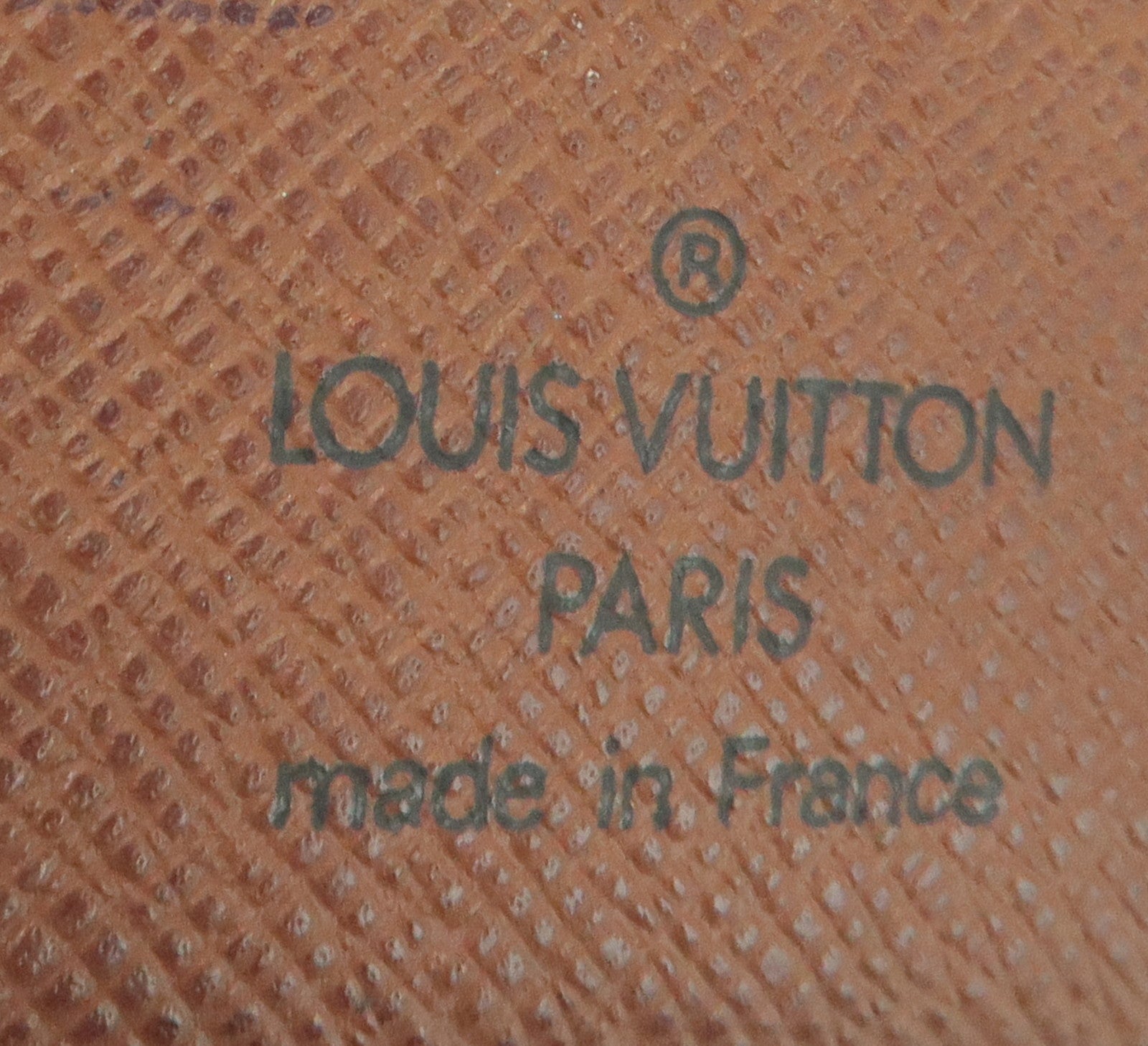 Louis Vuitton Monogram Agenda PM Planner Cover Brown R20005
