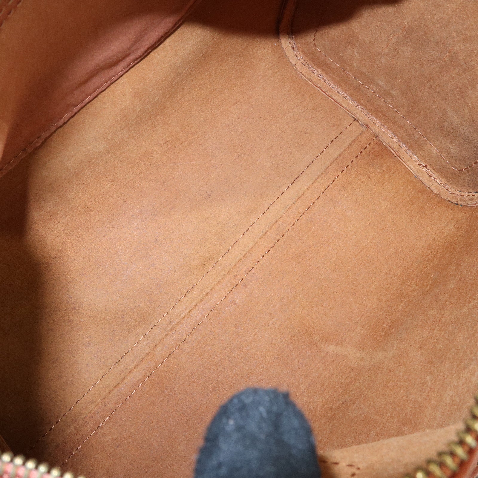 Louis Vuitton Epi Speedy 25 Hand Boston Bag Kenya Brown M43013 Used