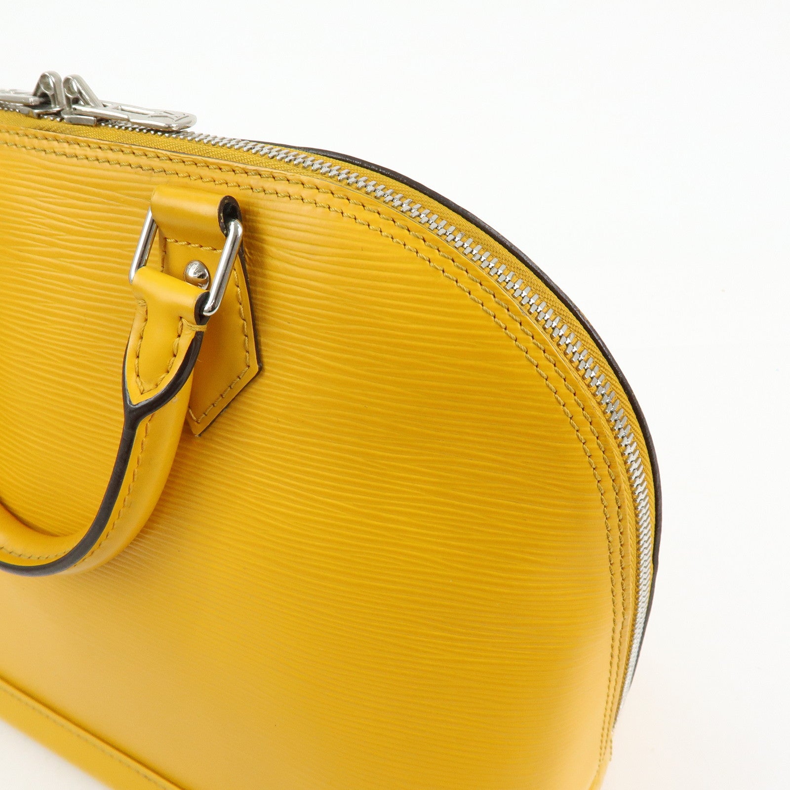 Louis Vuitton Epi Alma PM Leather Hand Bag Mimosa M40951