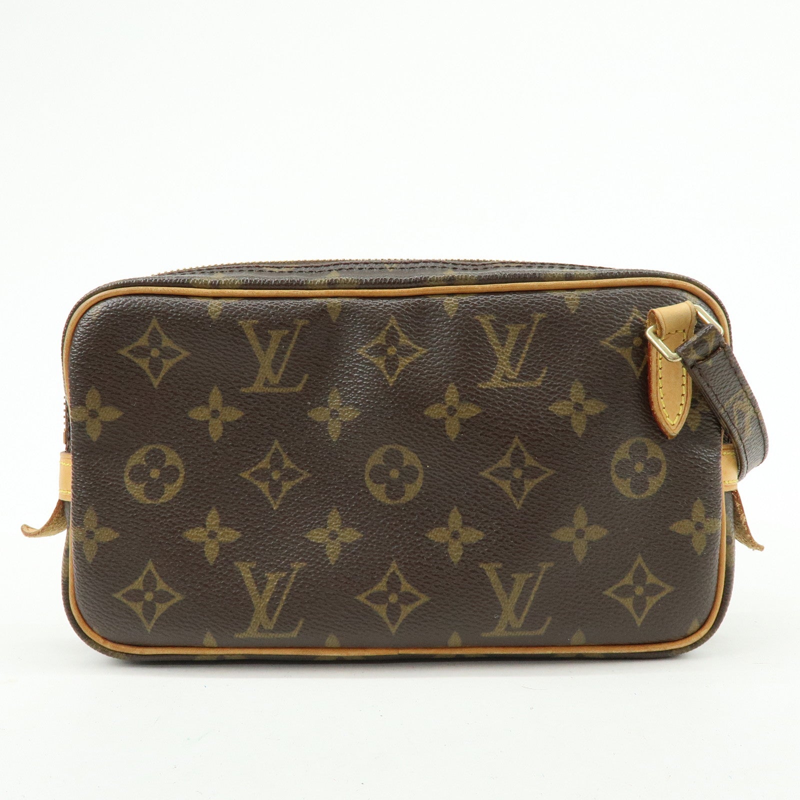 Louis Vuitton Monogram Pochette Marly Bandouliere Bag Brown M51828