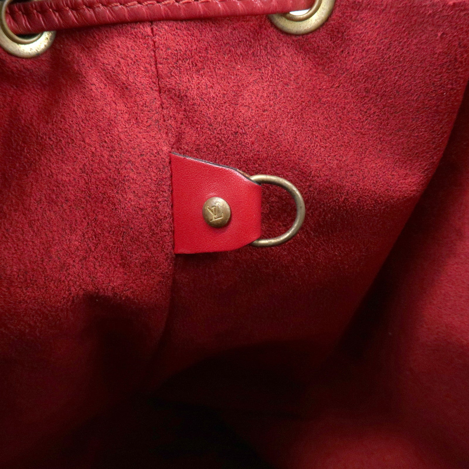 Louis Vuitton Epi Leather Noe Shoulder Bag Castilian Red M59007