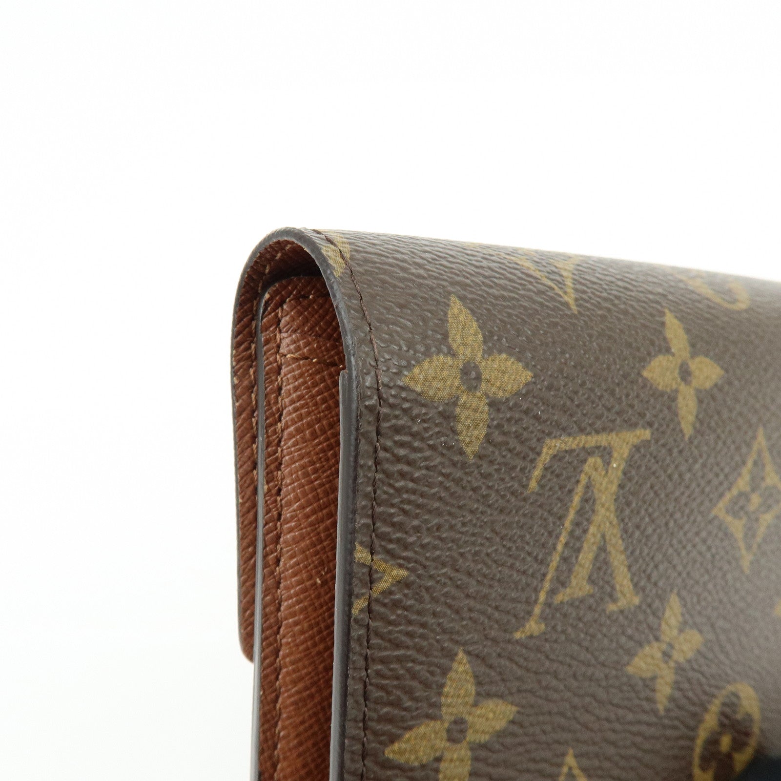 Louis Vuitton Monogram Portefeuille Alexandra Wallet Brown M60047