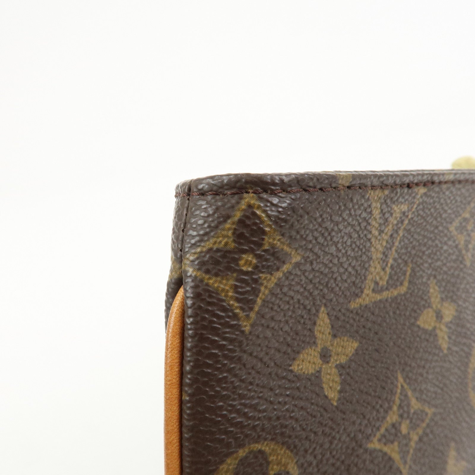Louis Vuitton Monogram Partition Pouch Wristlet Bag Brown M51901