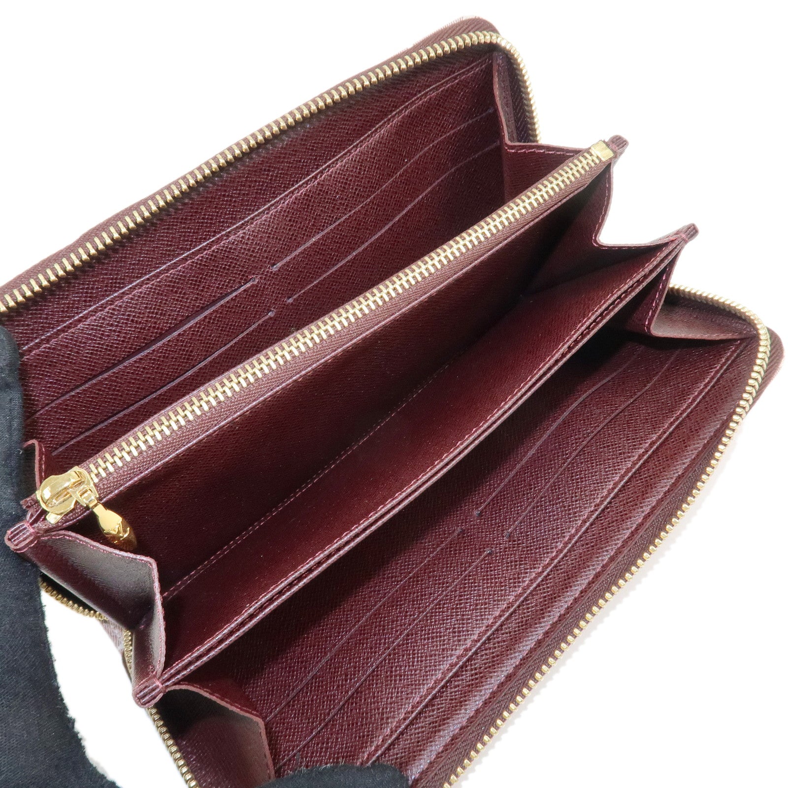 Louis Vuitton Monogram Idylle Zippy Long Wallet Sepia M63011