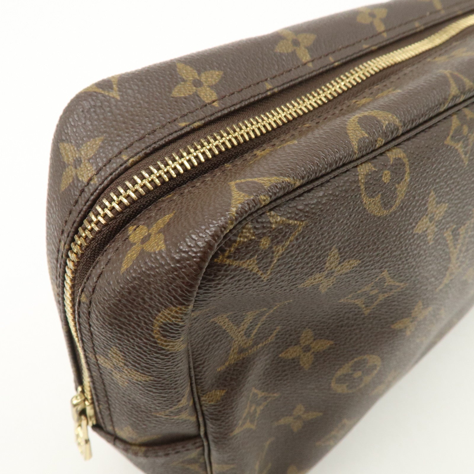 Louis Vuitton Monogram Canvas Trousse Toilette 28 Pouch M47522 Used