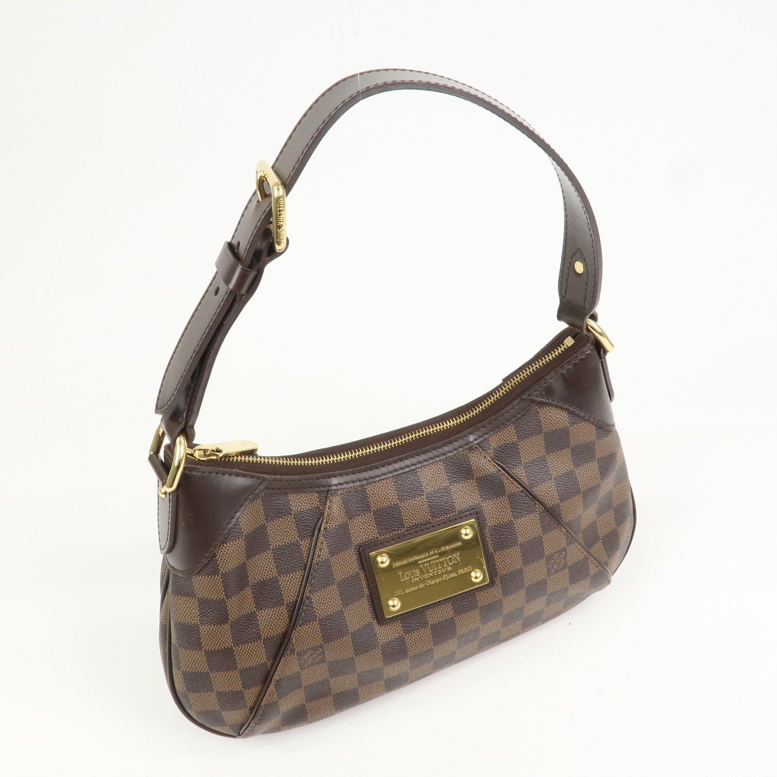 Louis Vuitton Damier Thames PM Shoulder Bag Hand Bag N48180