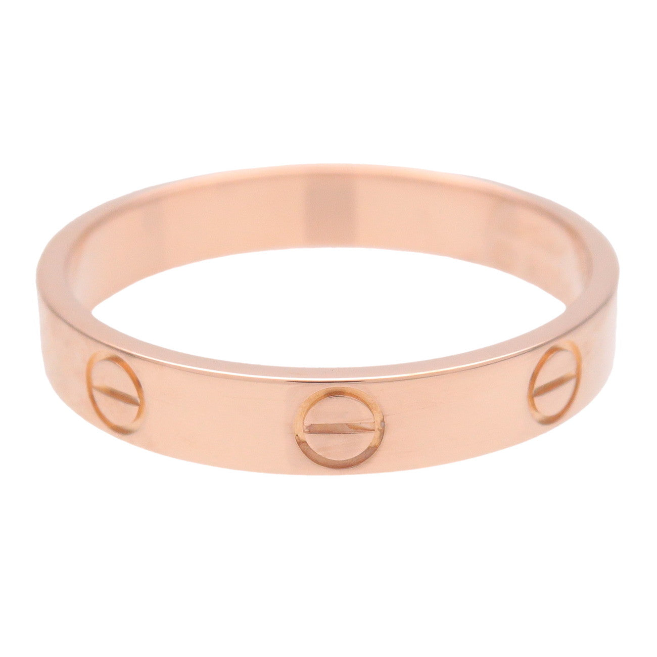 Cartier Mini Love Ring K18 750PG Rose Gold #58 US8.5 EU58 HK18.5