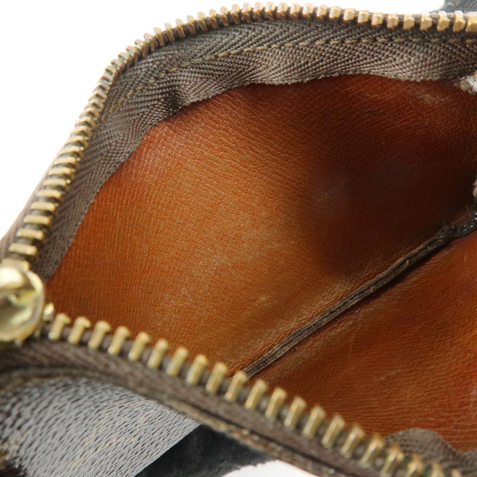 Louis Vuitton Monogram Pochette Cles Coin Case Key Case  M62650
