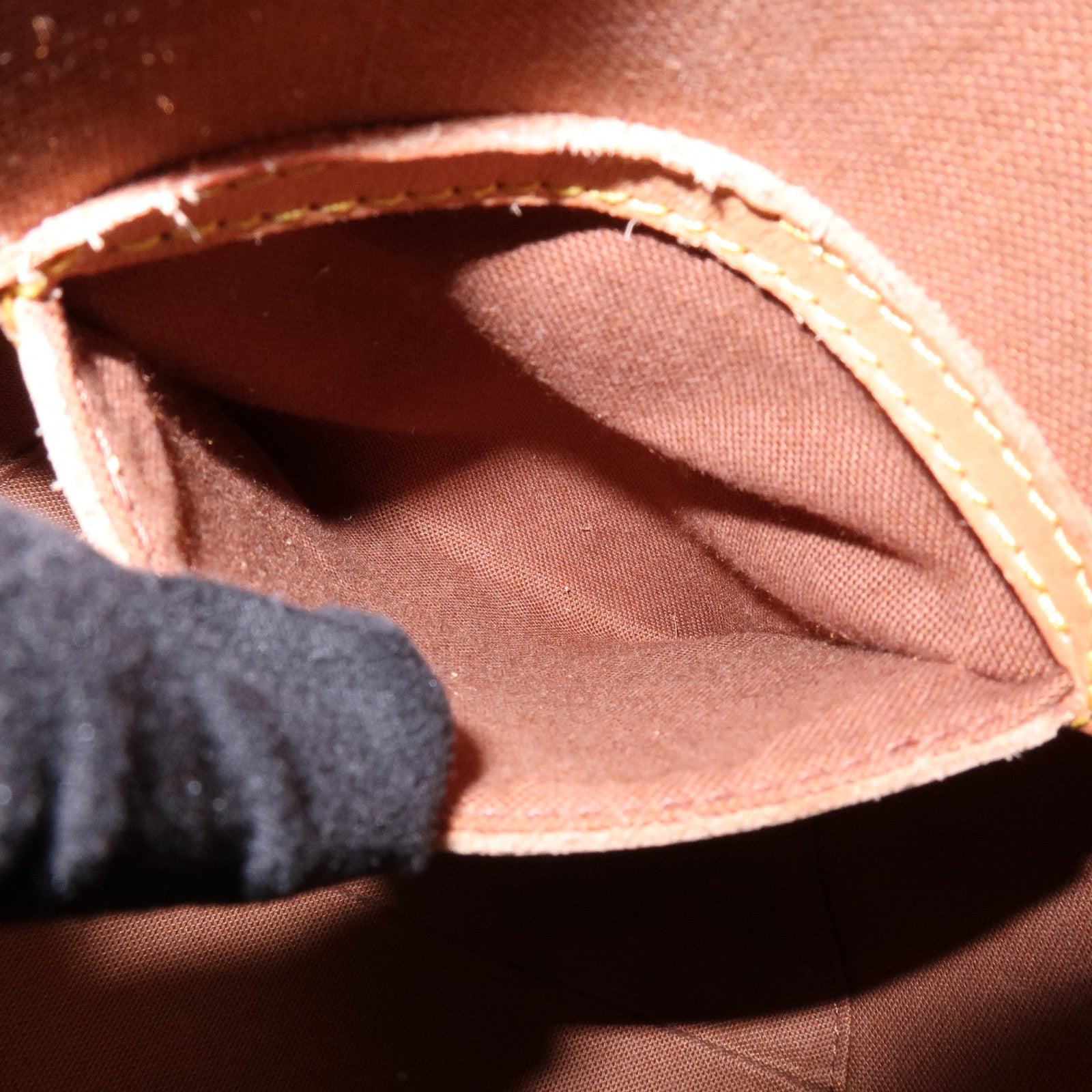 Louis Vuitton Monogram Ellipse PM Hand Bag Brown M51127