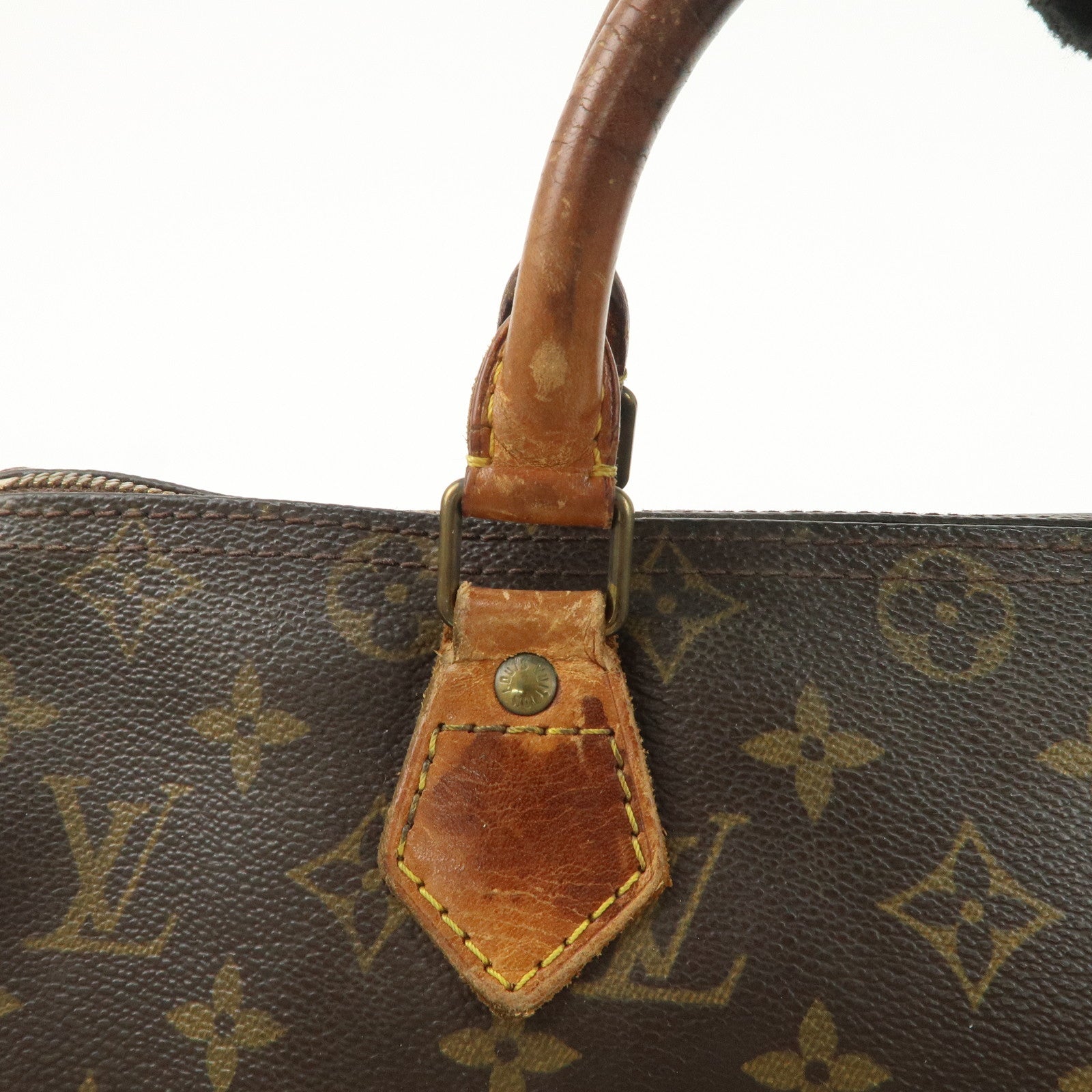 Louis Vuitton Monogram Speedy 30 Boston Bag Hand Bag M41526 Used