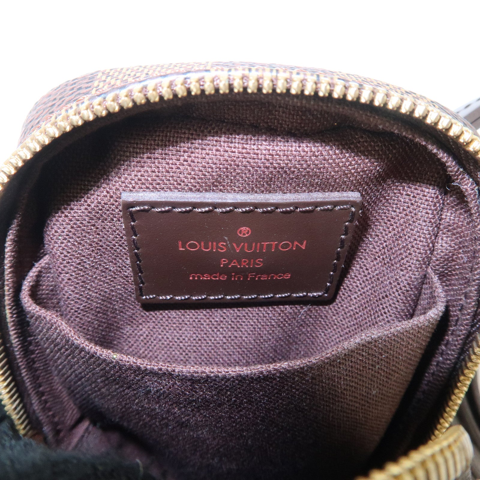 Louis Vuitton Damier Canvas Etui Okapi PM Camera Case N61738 Used