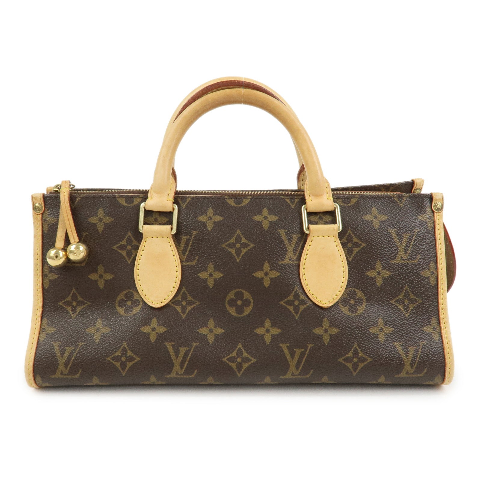 Louis Vuitton Monogram Popincourt Hand Bag Brown M40009