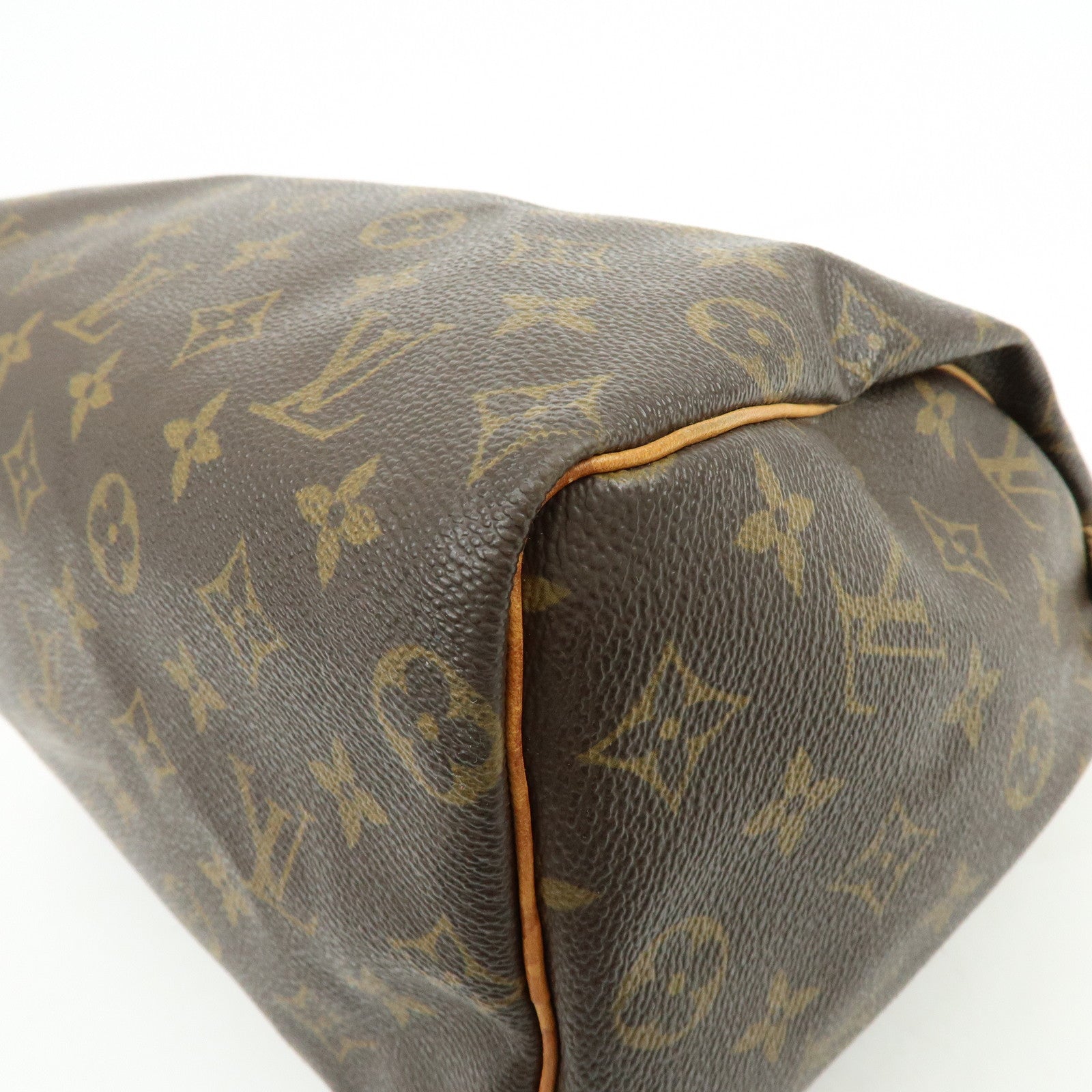 Louis Vuitton Monogram Speedy 25 Boston Bag Hand Bag Brown M41528