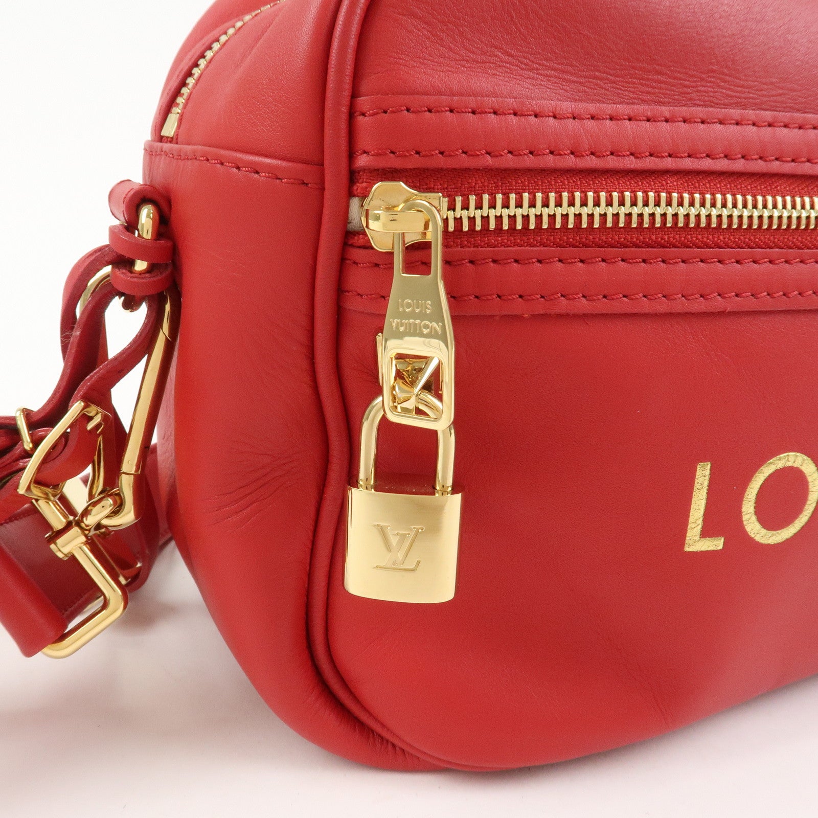 Louis Vuitton Paname Line Take Off Shoulder Bag Rouge M45511