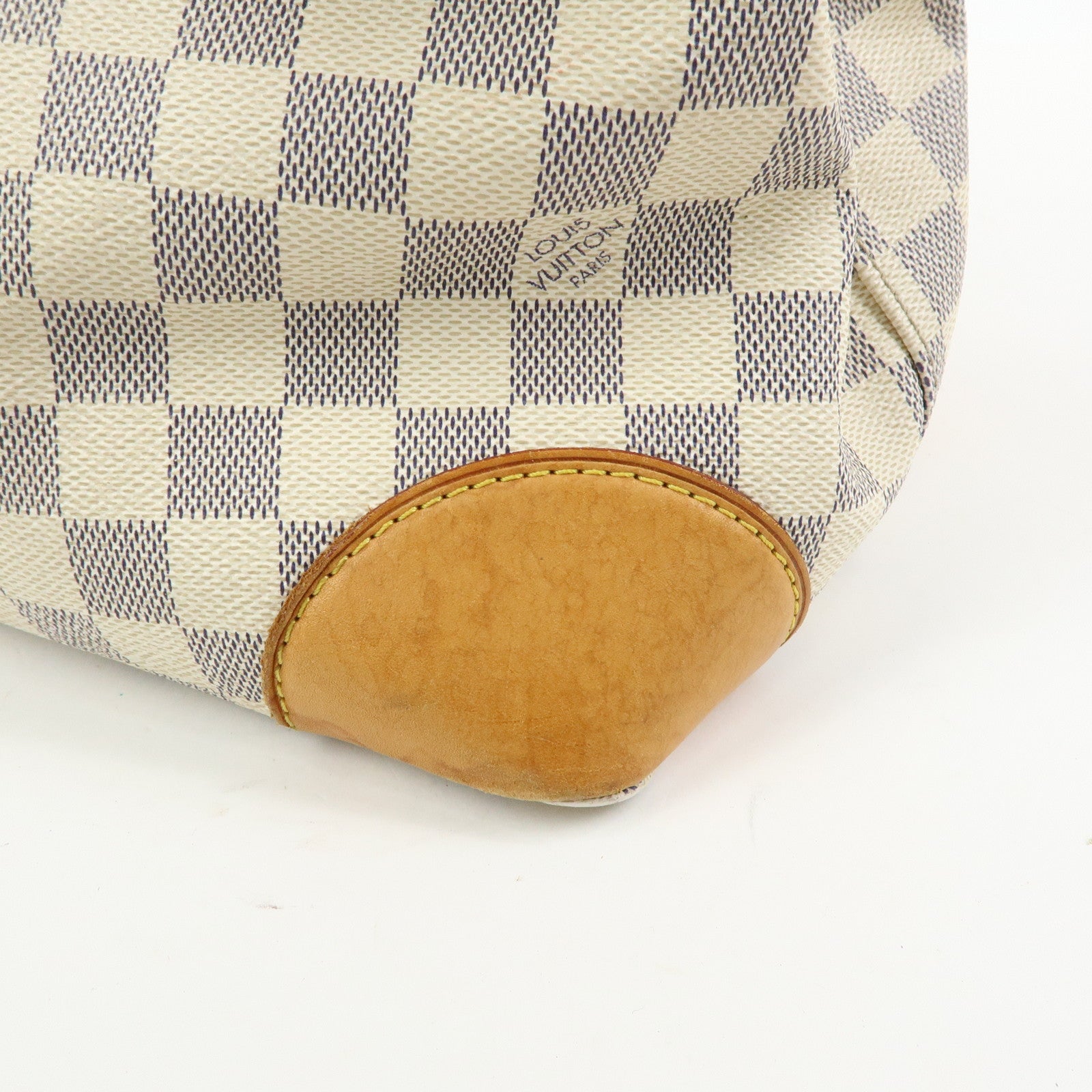 Louis Vuitton Damier Azur Hampstead MM Tote Bag Shoulder Bag N51206
