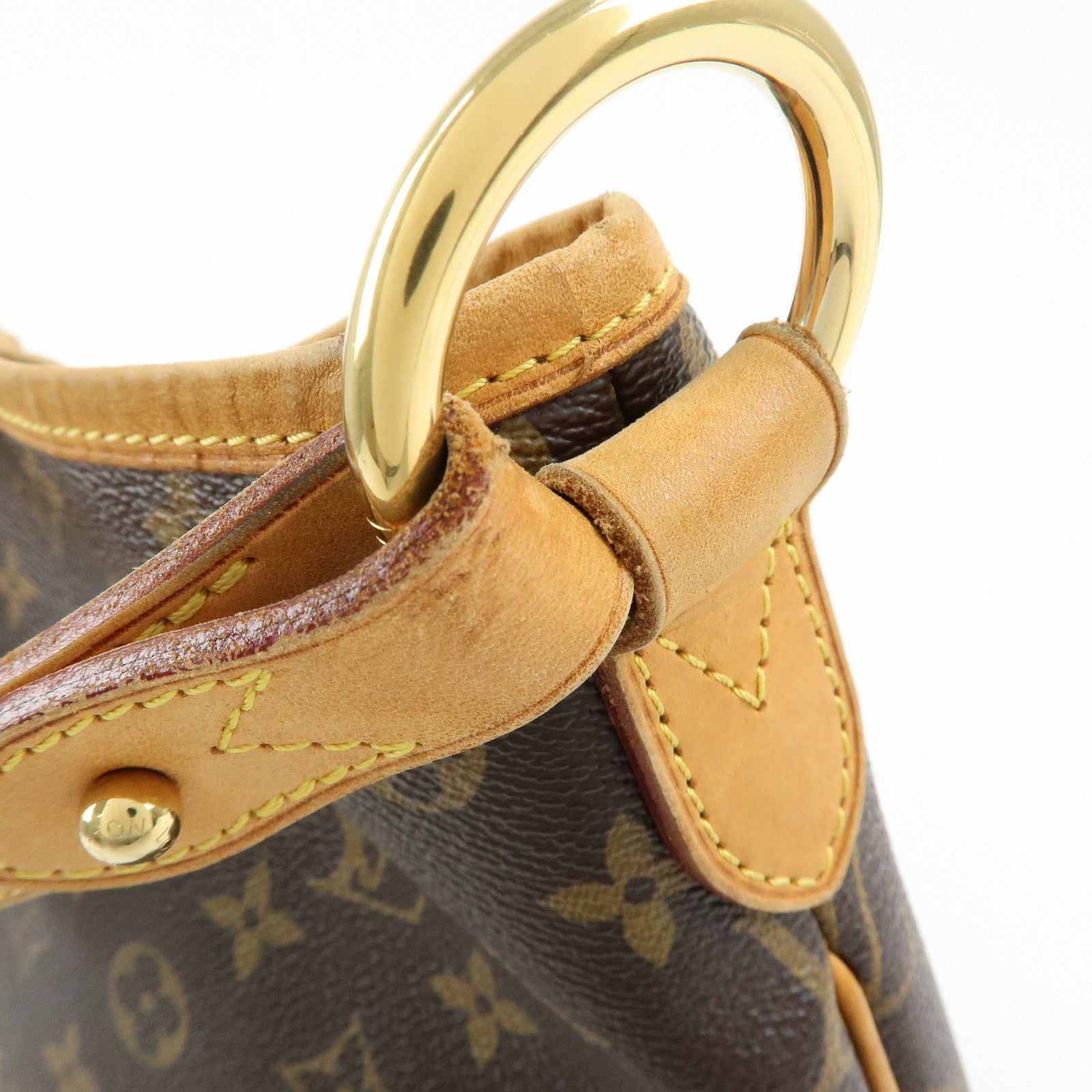 Louis Vuitton Monogram Delightful MM Shoulder Bag Brown M50156