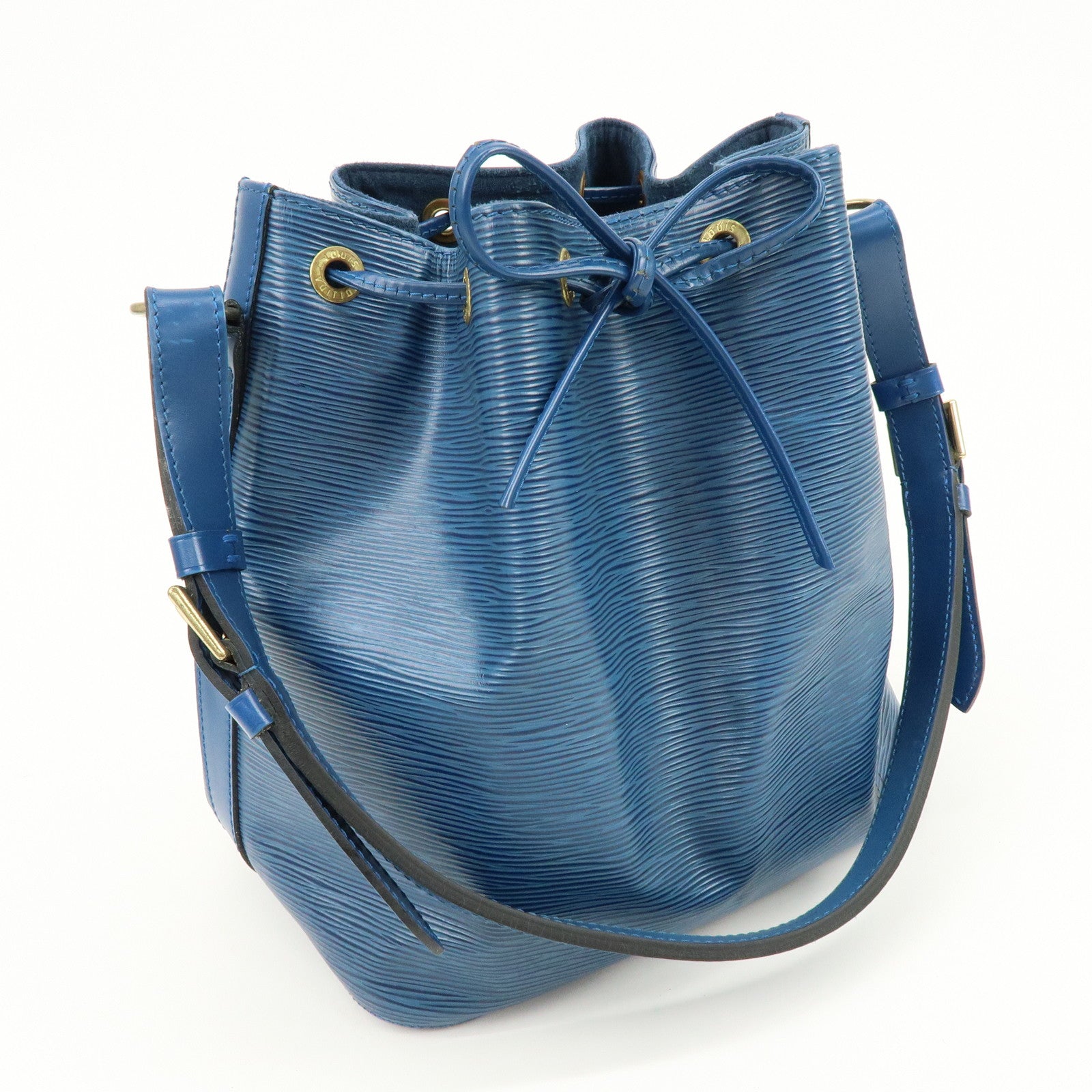 Louis Vuitton Epi Petit Noe Shoulder Bag Toledo Blue M44105