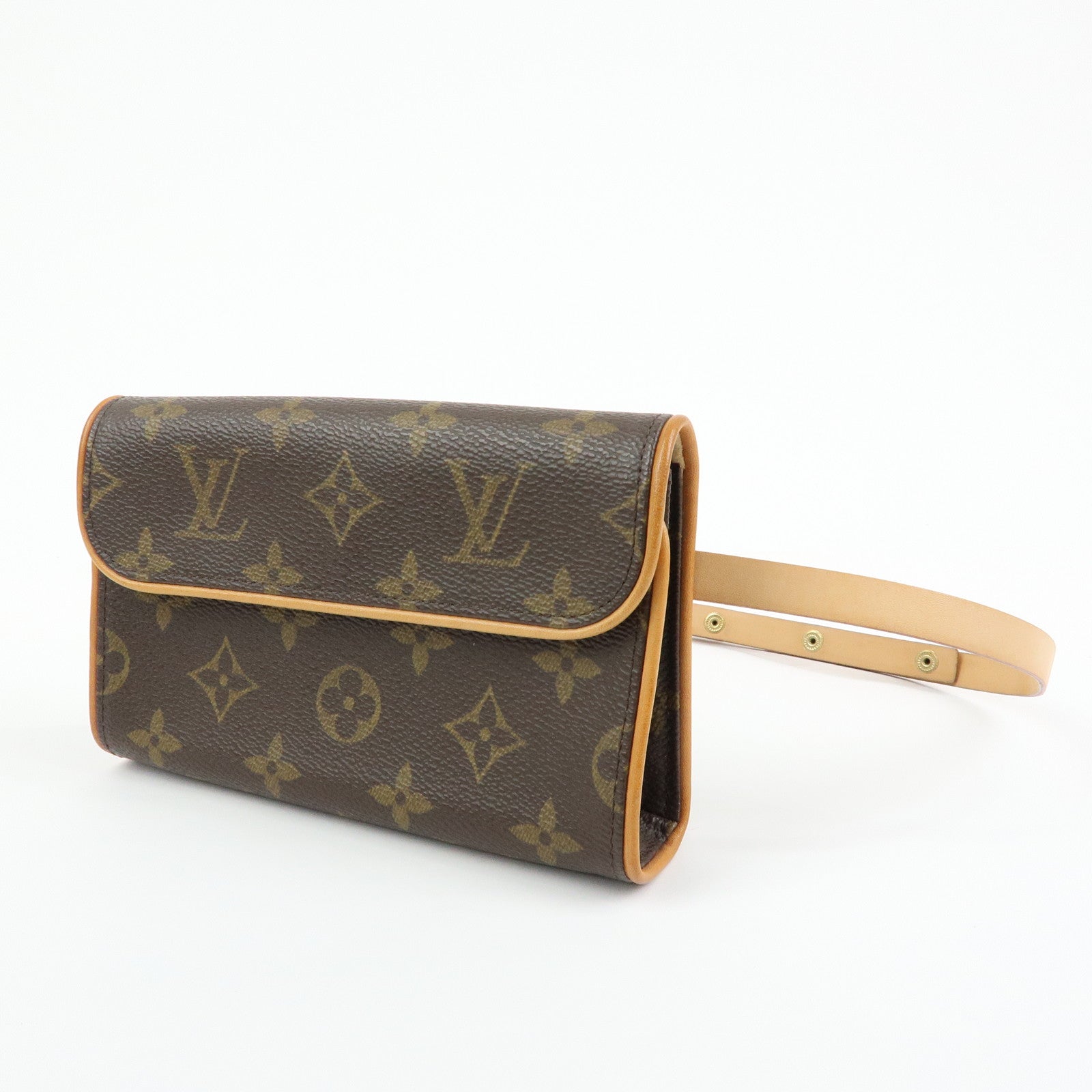 Louis Vuitton Monogram Pochette Florentine Waist Bag Belt M51855