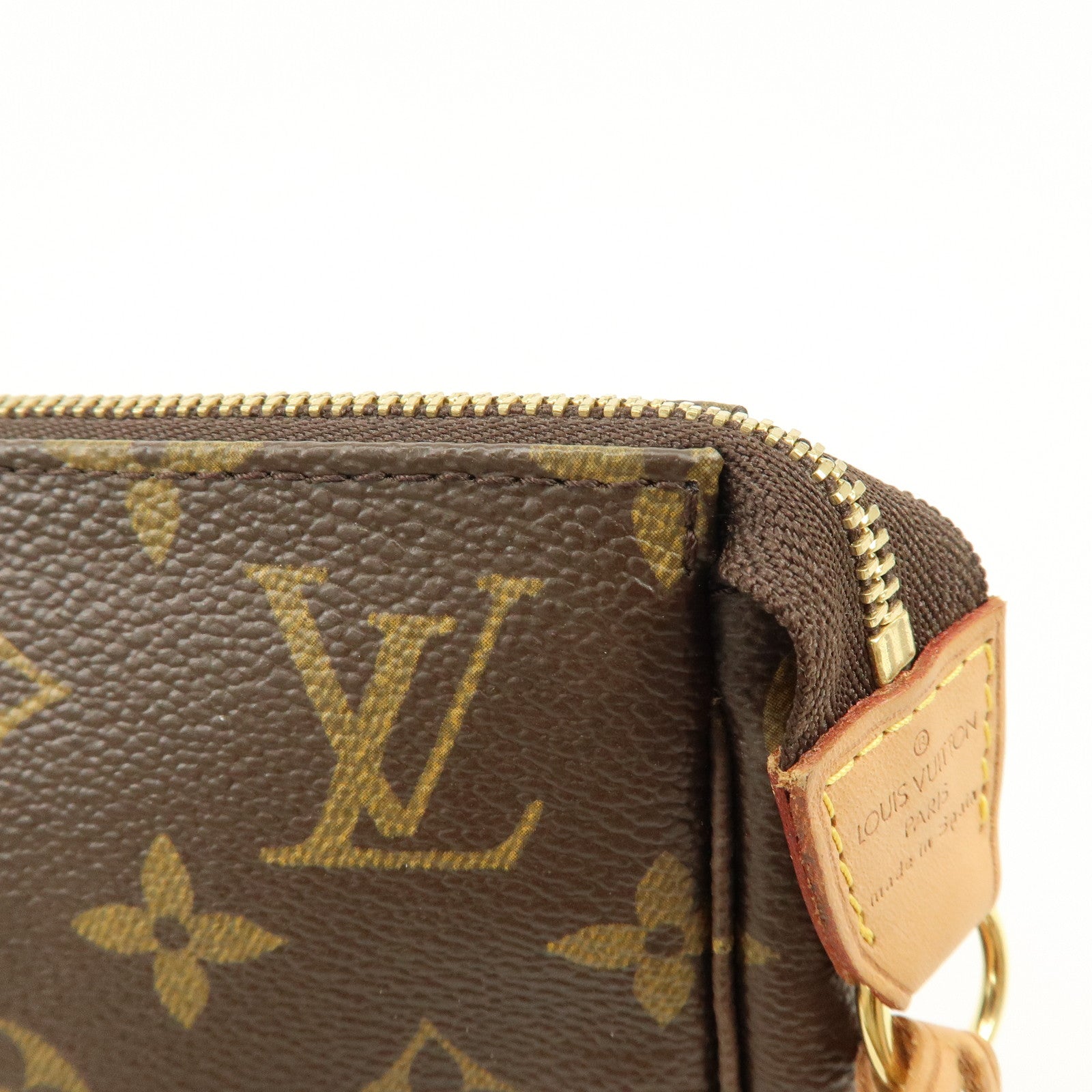 Louis Vuitton Monogram Pochette Accessoires Pouch Hand Bag M51980