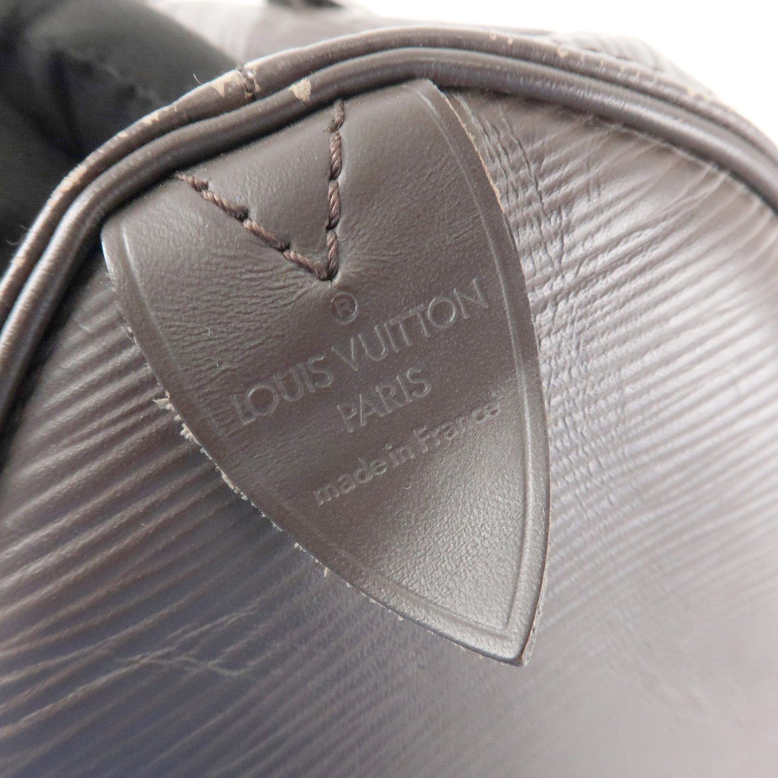 Louis Vuitton Epi Speedy 25 Hand Boston Bag Mocha M5903D Used