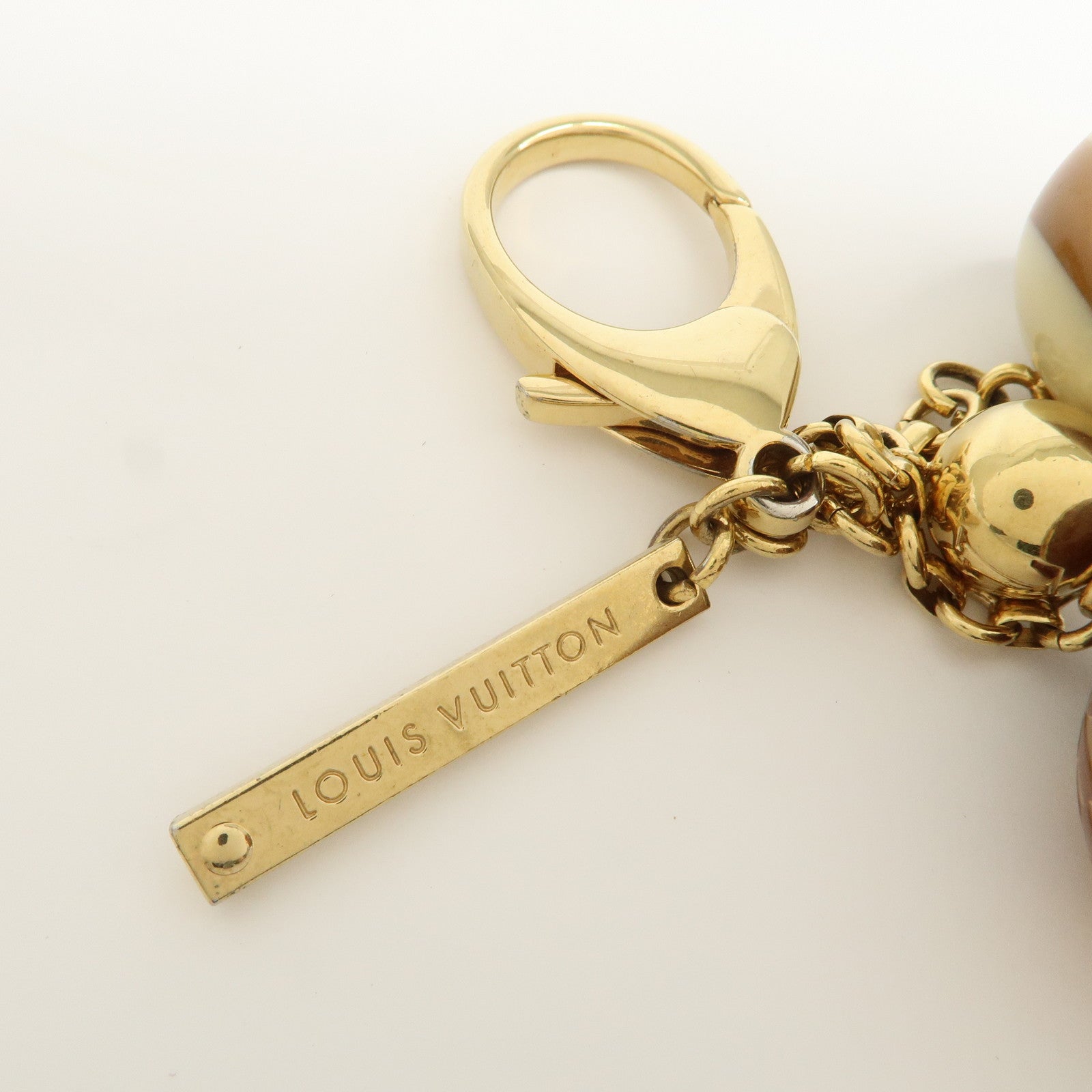 Louis Vuitton Metal Resin Bijou Sac Mini Lin Bag Charm M65699