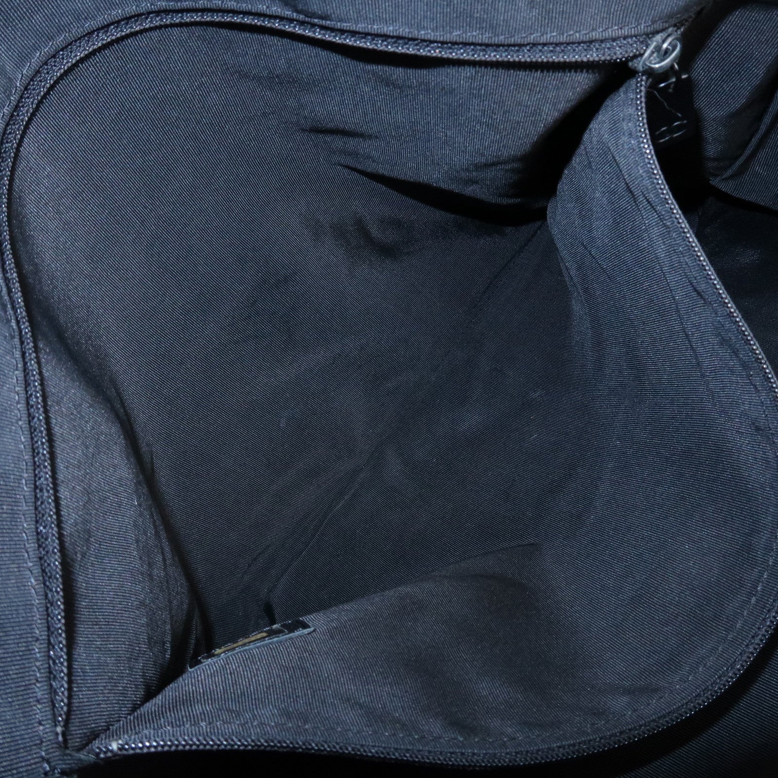 CHANEL COCO Mark Leather Tote Bag Shoulder Bag Black