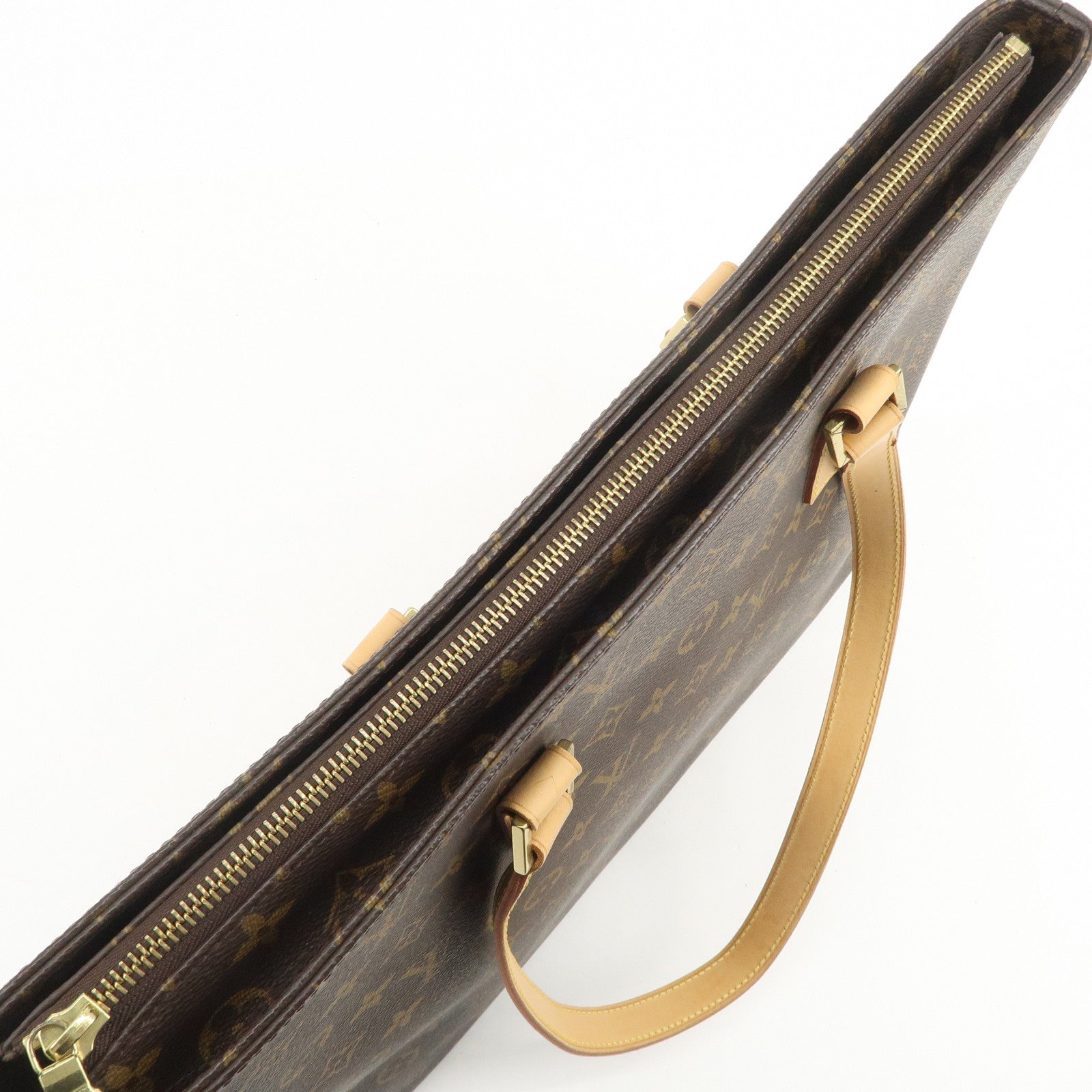 Louis Vuitton Monogram Luco Tote Bag Shoulder Bag Brown M51155