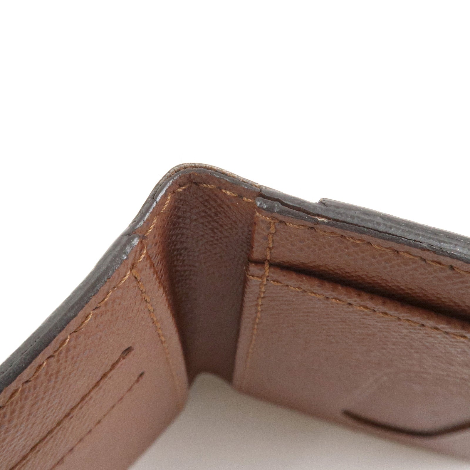 Louis Vuitton Monogram Porto Cult Vertical Card Case Brown M66541