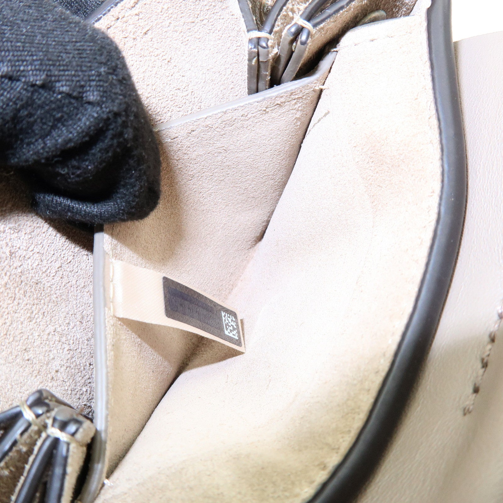 Chloe Faye Suede Leather Shoulder Bag Crossbody Bag Beige