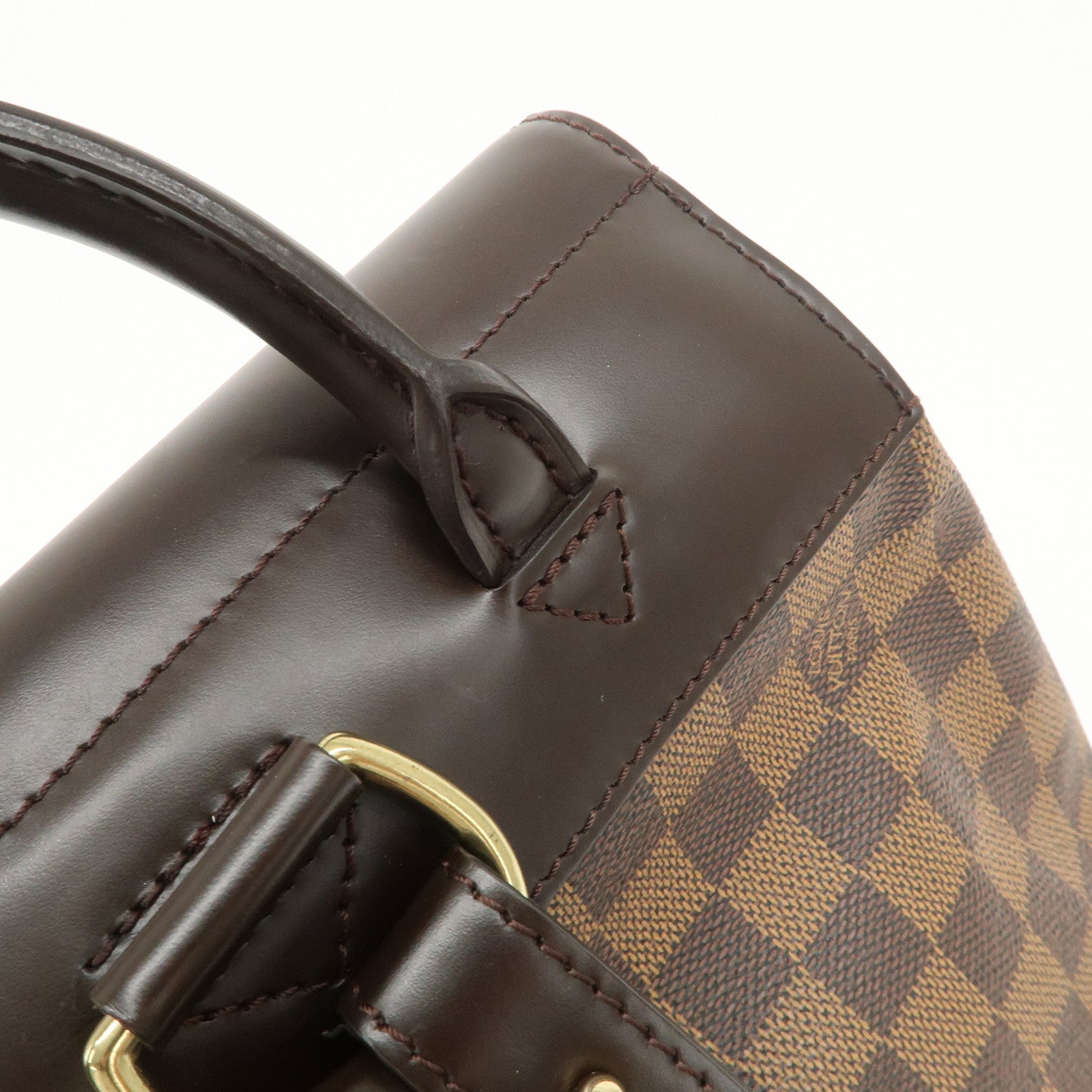 Louis Vuitton Damier Canvas Soho Backpack Ruck Sac Brown N51132