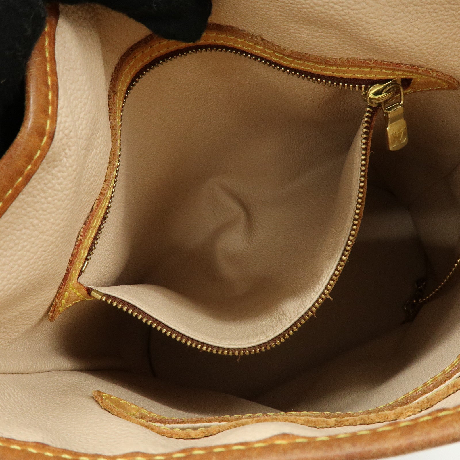 Louis Vuitton Monogram Canvas Bucket PM Hand Bag Brown M42238