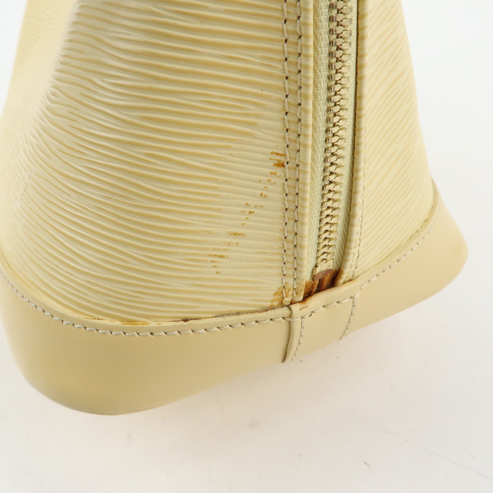 Louis Vuitton Alma Epi Leather Hand Bag Vanilla M5214A