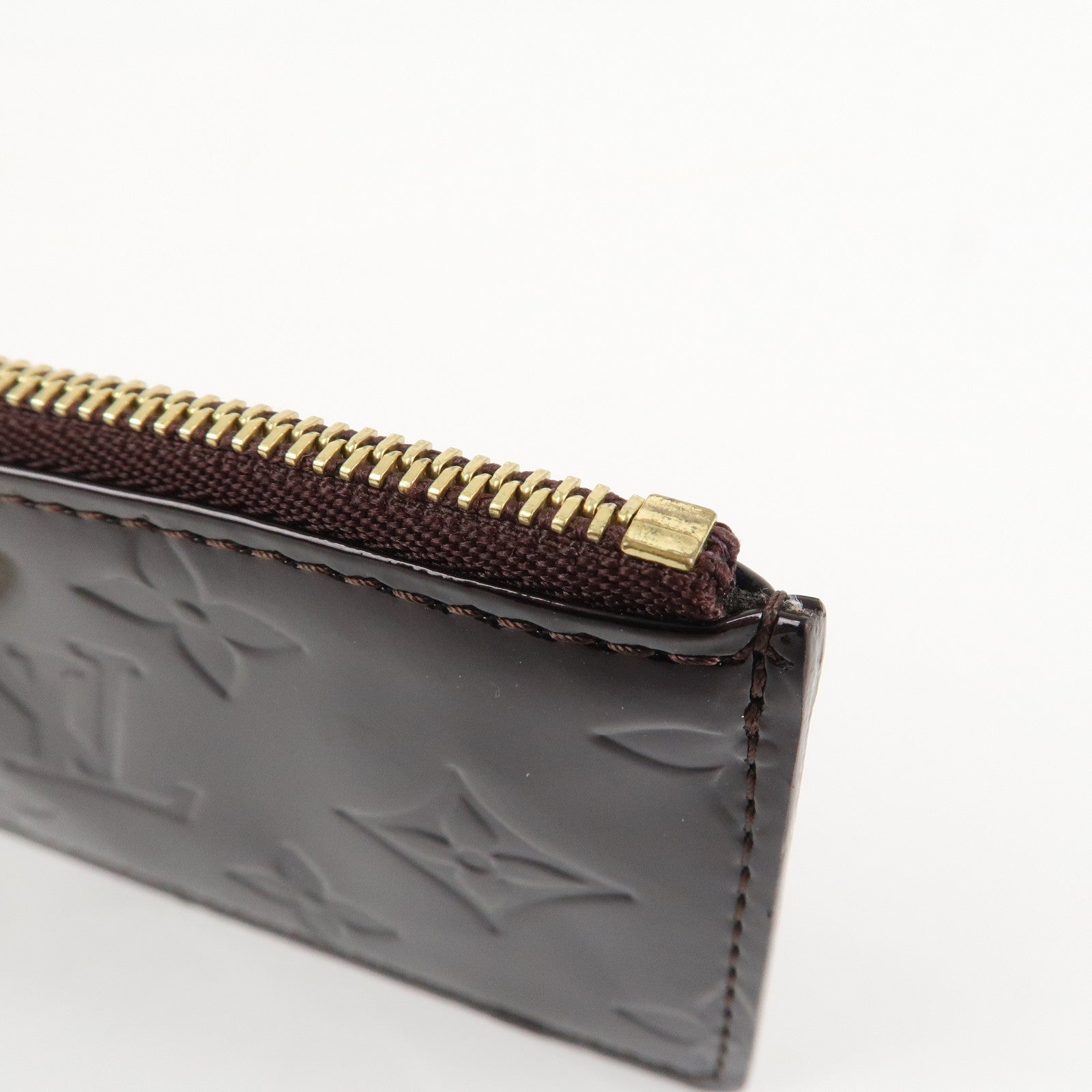 Louis Vuitton Monogram Vernis Pochette Cles Coin Case Key Case M93518 Used