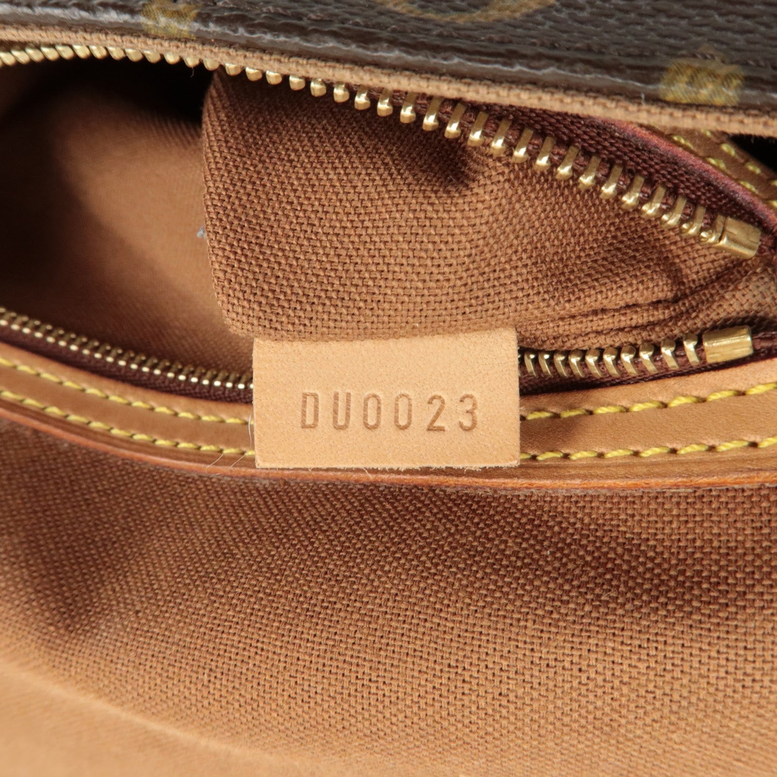 Louis Vuitton Monogram Mini Looping Shoulder Bag Brown M51147 Used