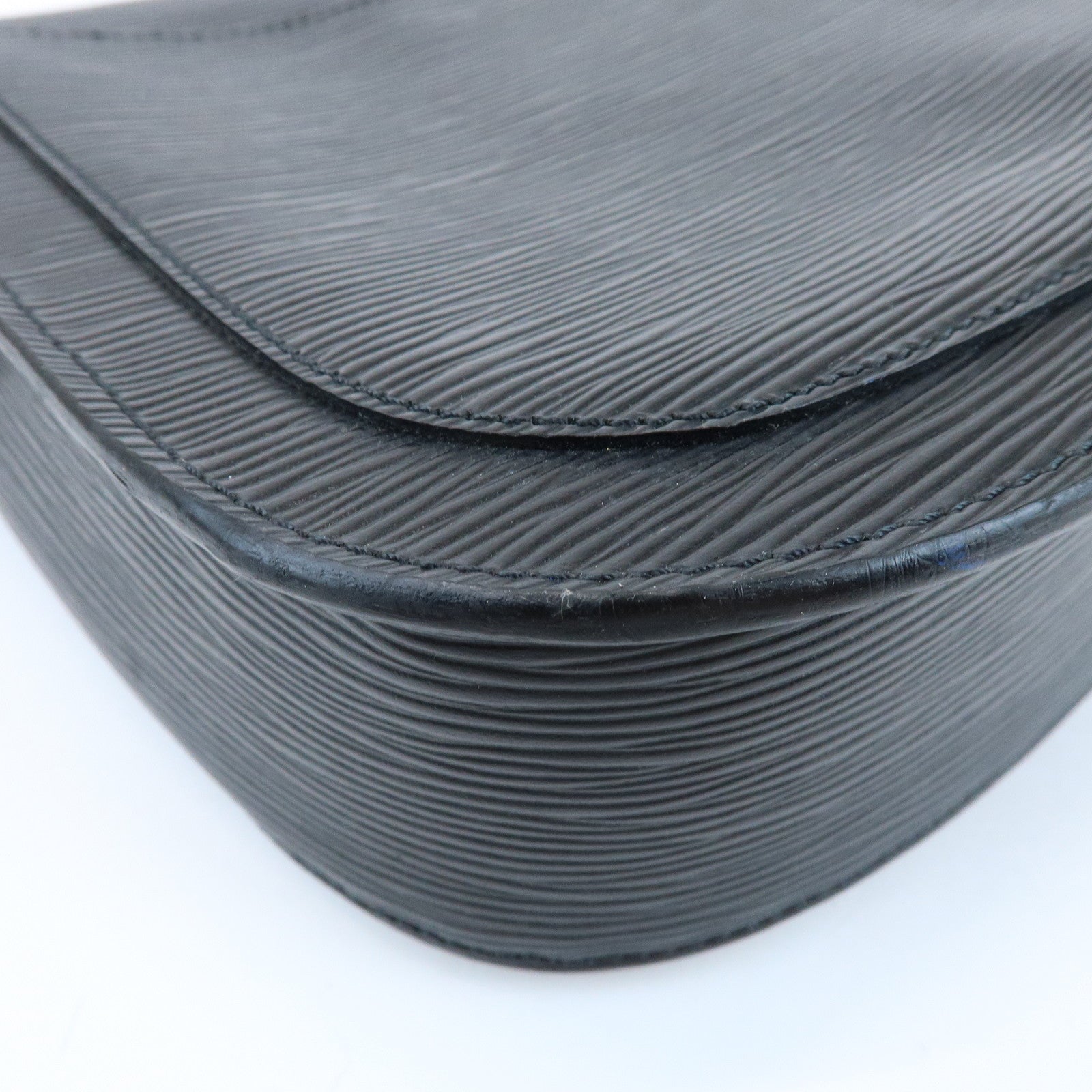 Louis Vuitton Epi Saint Cloud Shoulder Bag Black Noir M52192