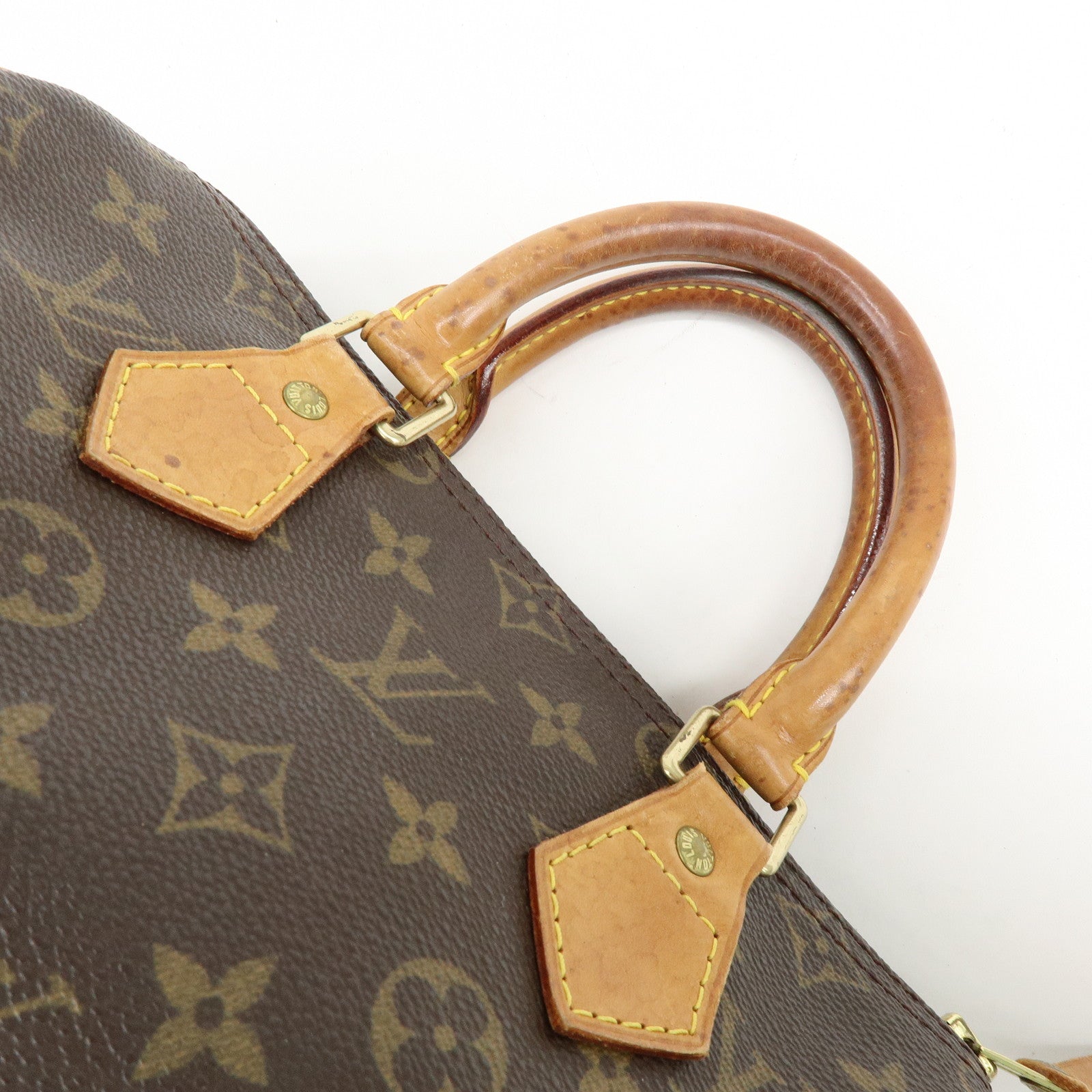 Louis Vuitton Monogram Speedy 25 Boston Bag Hand Bag Brown M41528