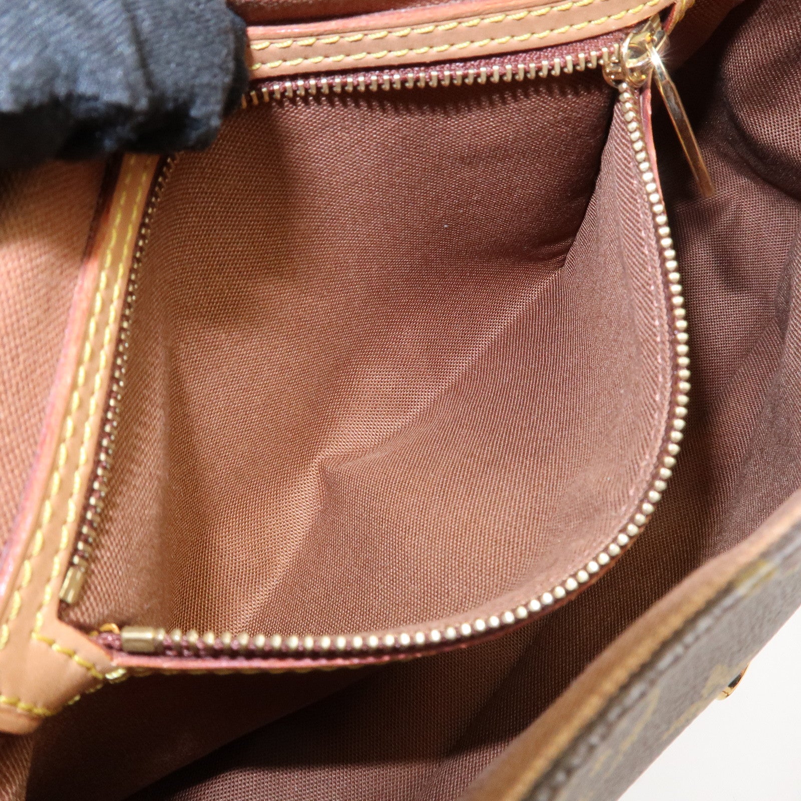 Louis Vuitton Monogram Mini Looping Shoulder Bag Brown M51147 Used