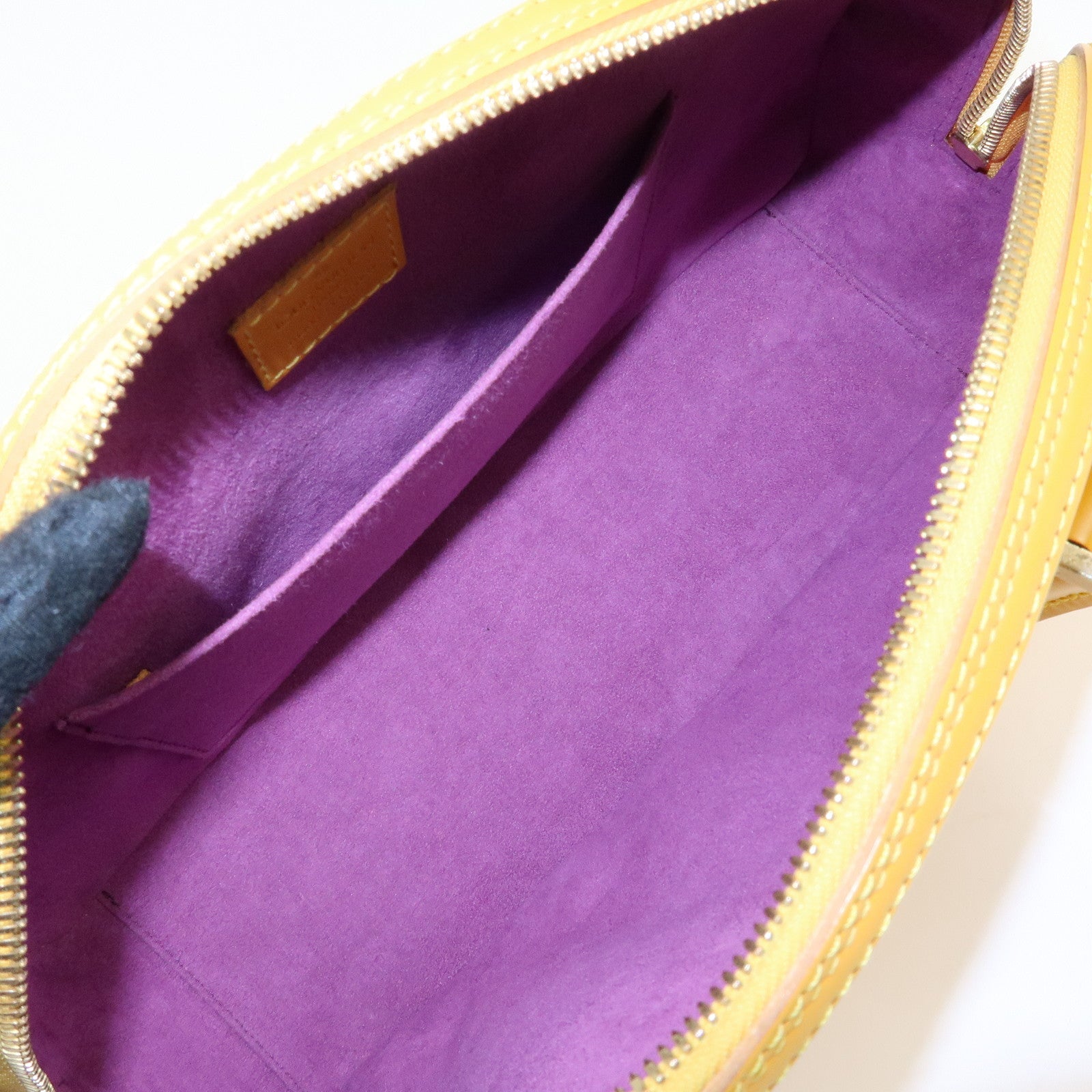 Louis Vuitton Epi Jasmine Boston Hand Bag Tassilli Yellow M52089