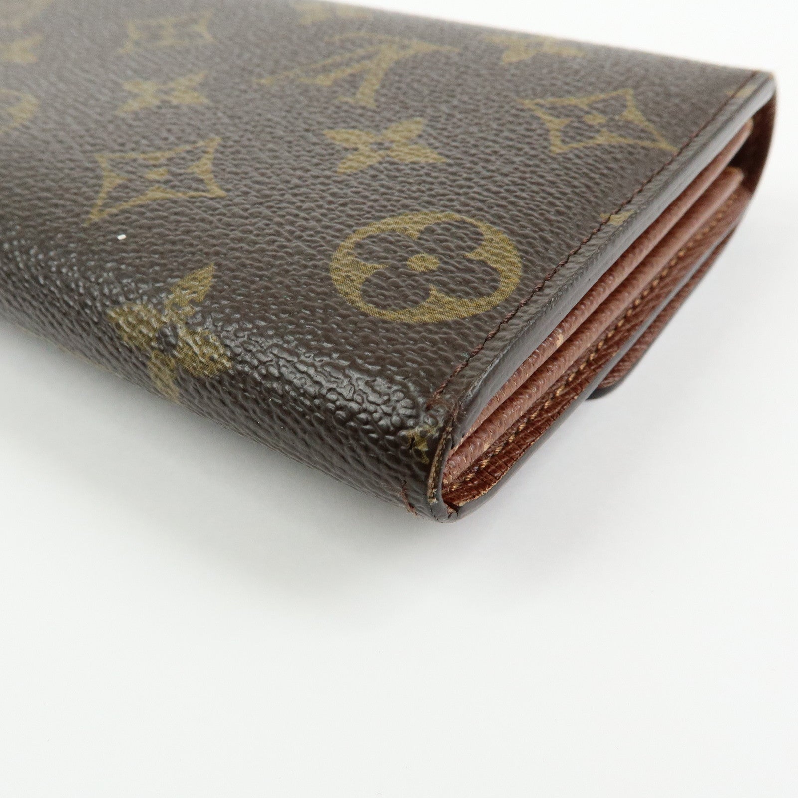 Louis Vuitton Monogram Porte Monnaie Credit Long Wallet M61726