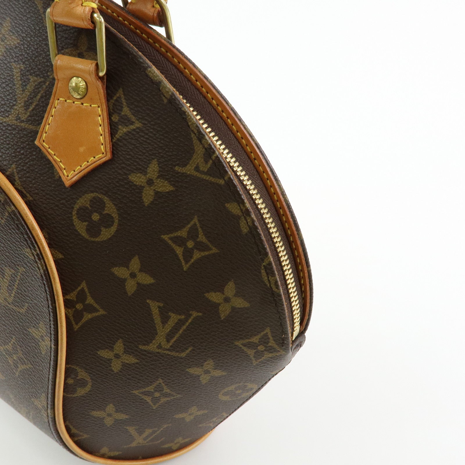 Louis Vuitton Monogram Ellipse PM Hand Bag Brown M51127
