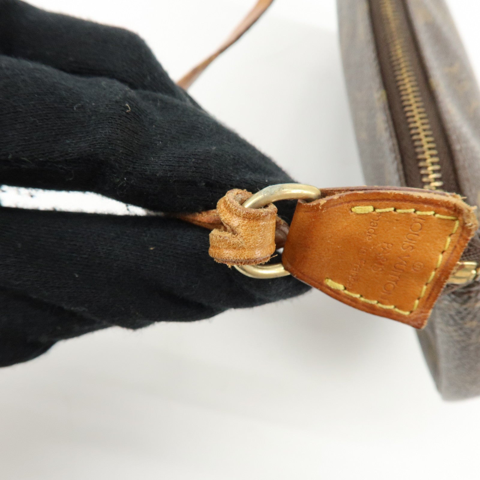 Louis Vuitton Monogram Pochette Accessoires Pouch Hand Bag M51980
