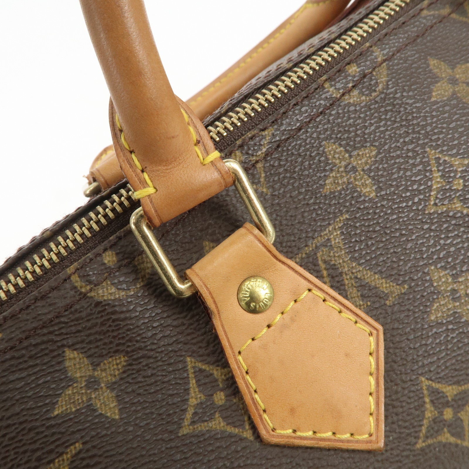 Louis Vuitton Monogram Speedy 35 Boston Bag Hand Bag M41524