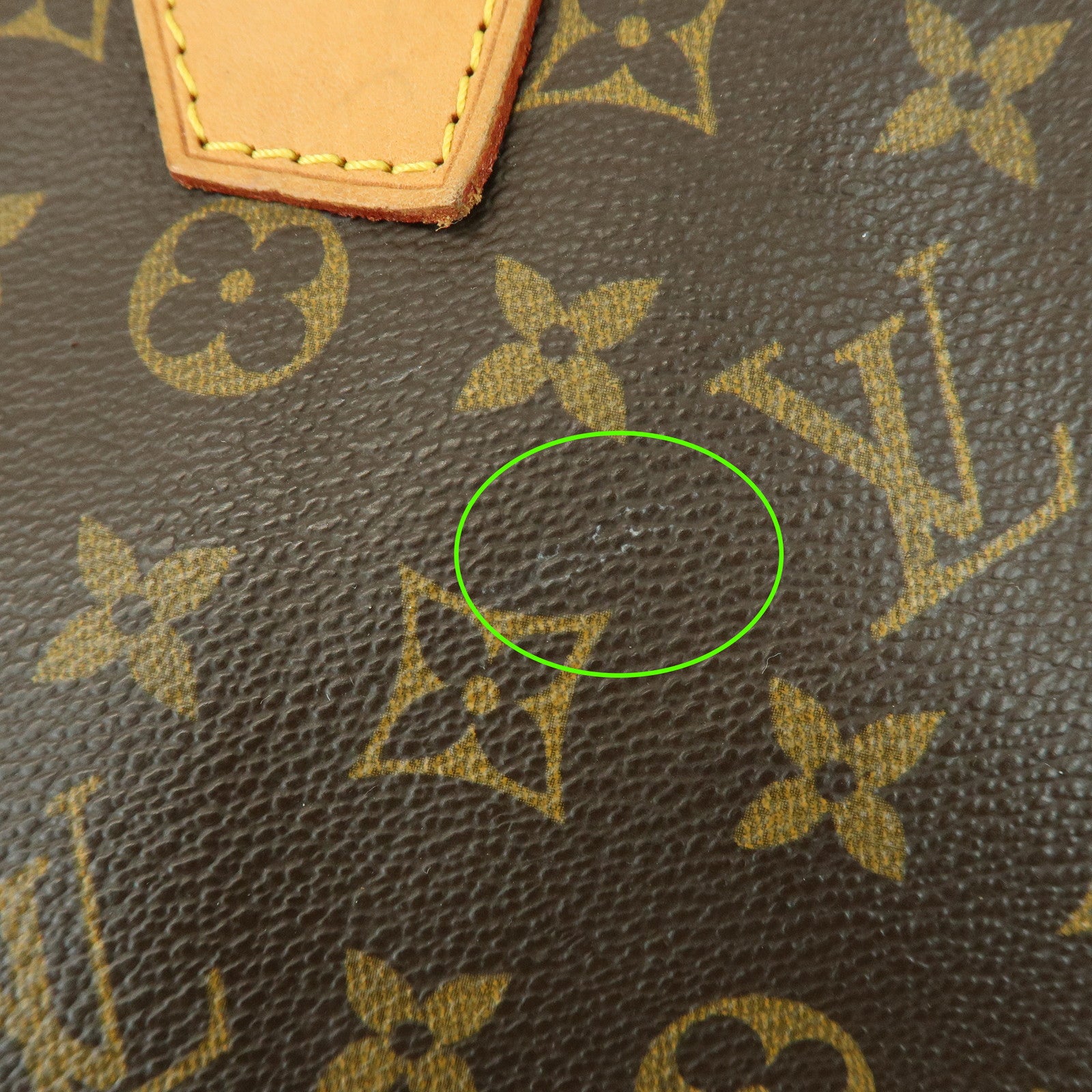 Louis Vuitton Monogram Speedy 40 Hand Bag Boston Bag Brown M41522
