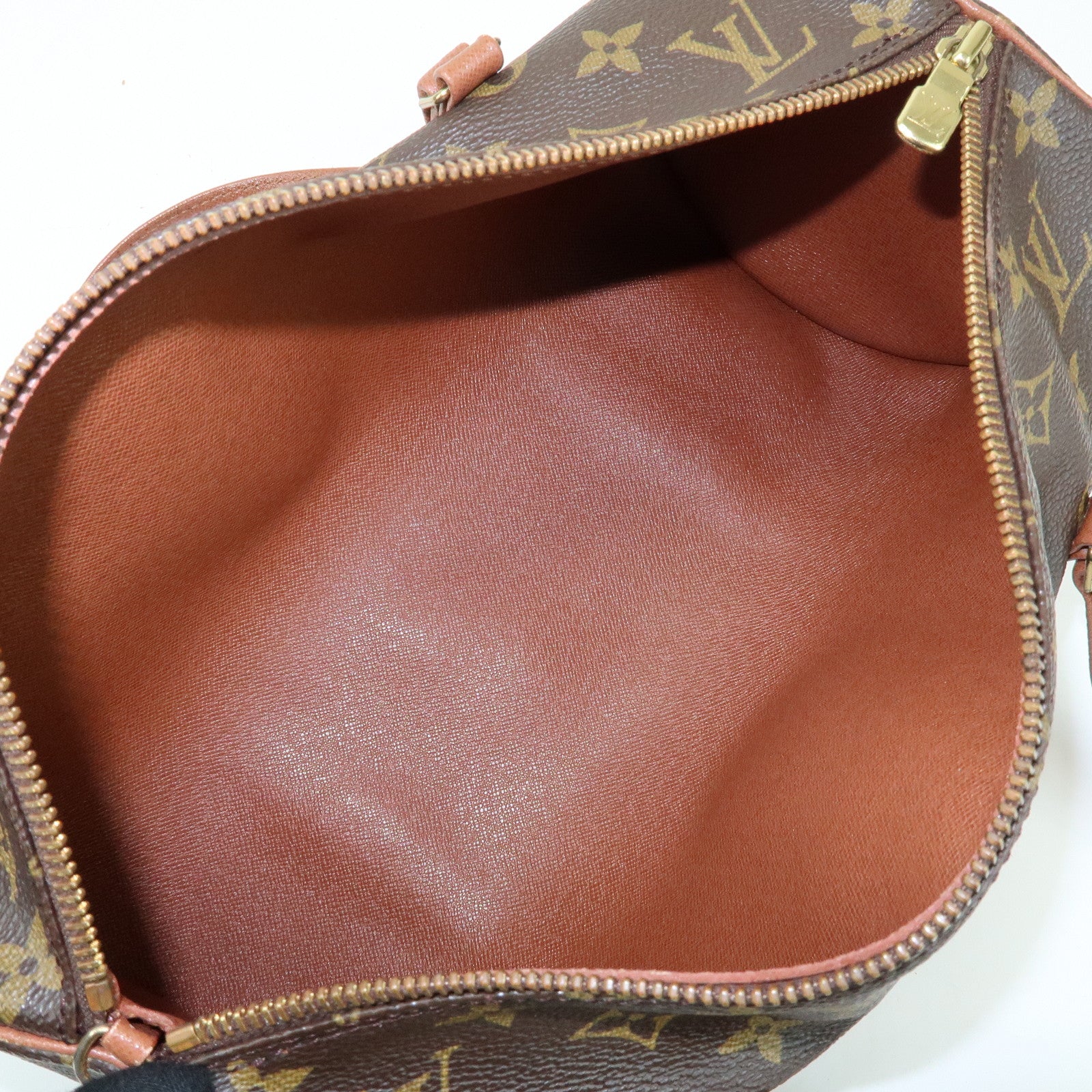 Louis Vuitton Monogram Papillon 30 Hand Bag Brown M51385
