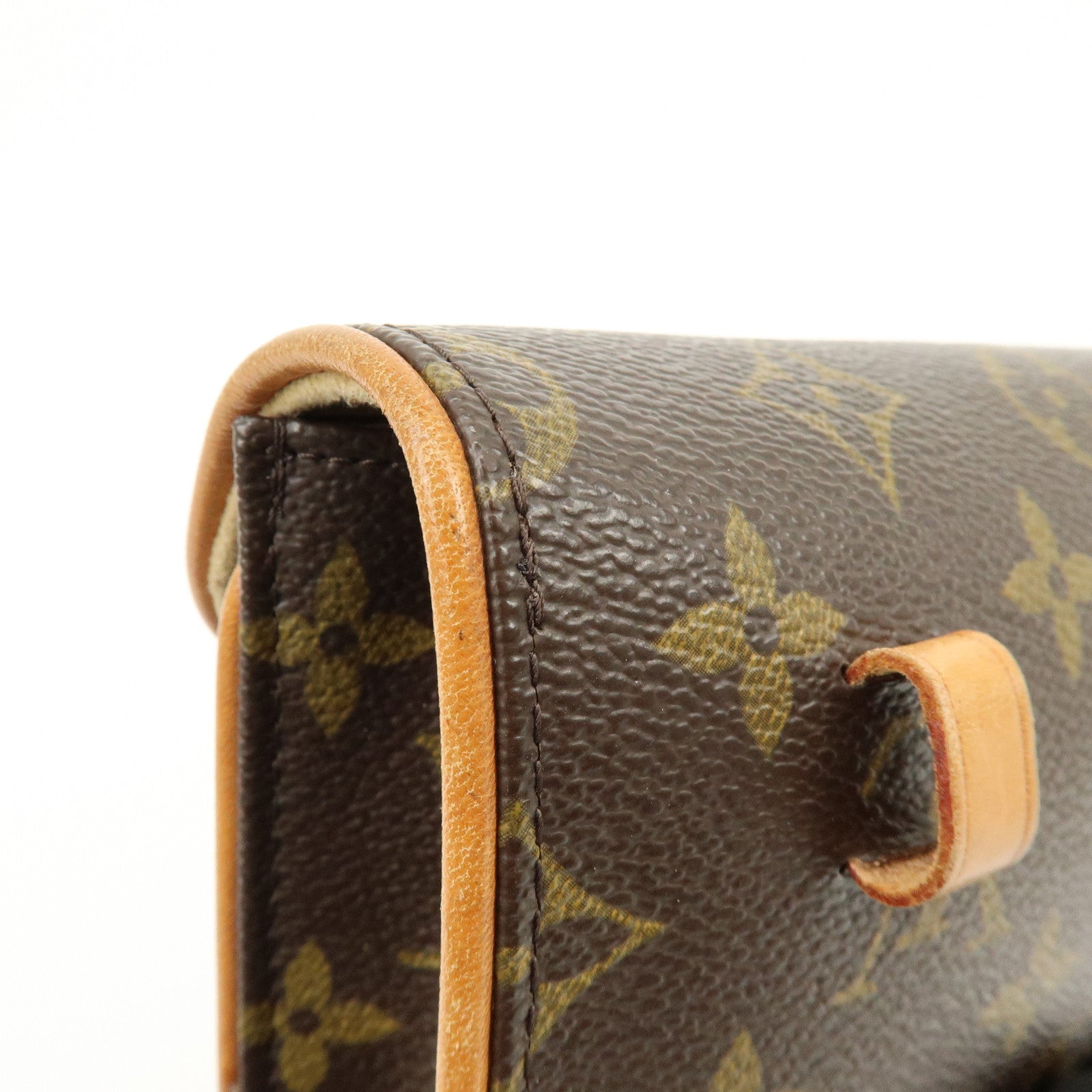 Louis Vuitton Monogram Pochette Florentine Waist Bag Belt M51855