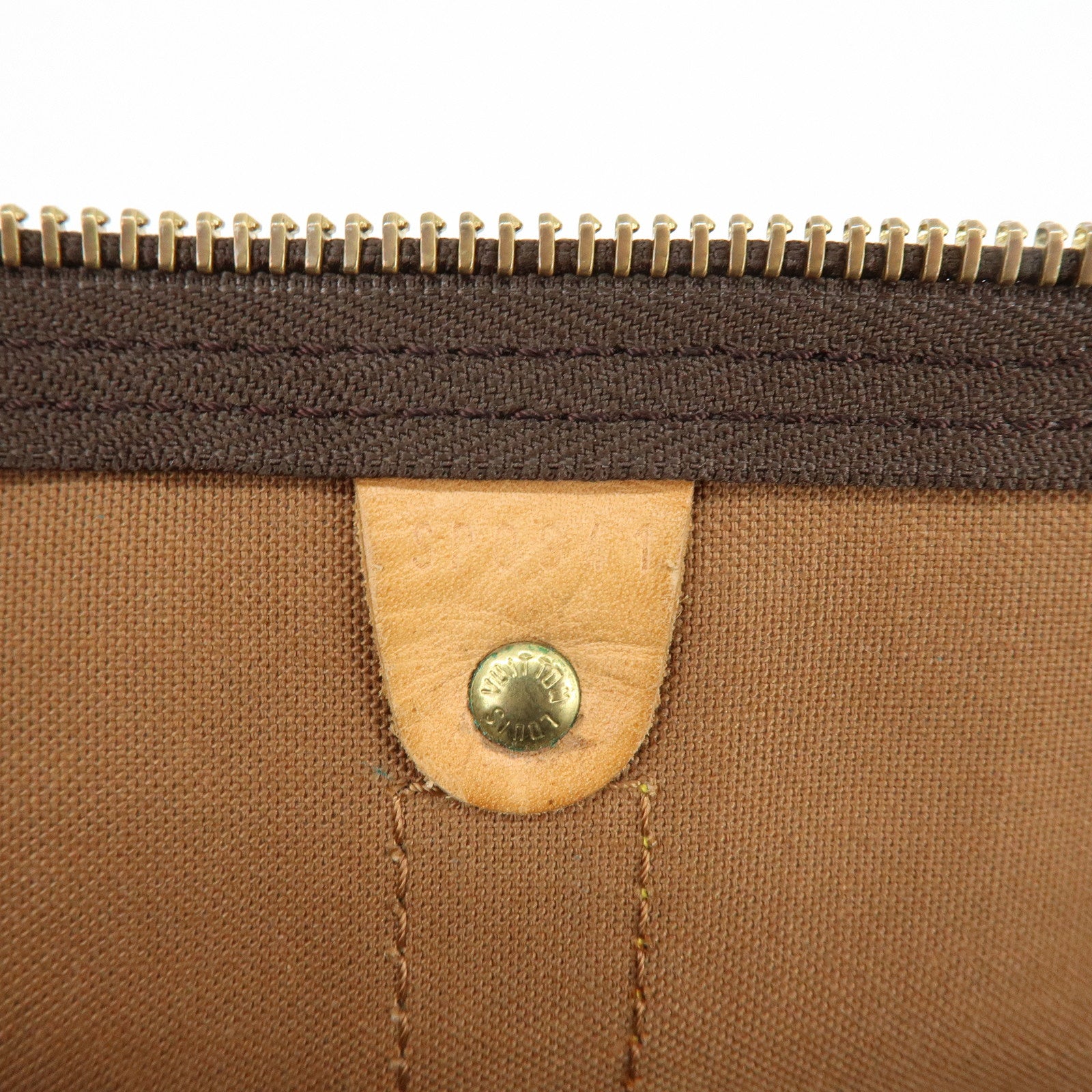 Louis Vuitton Monogram Keep All Bandouliere 55 Boston Bag M41414