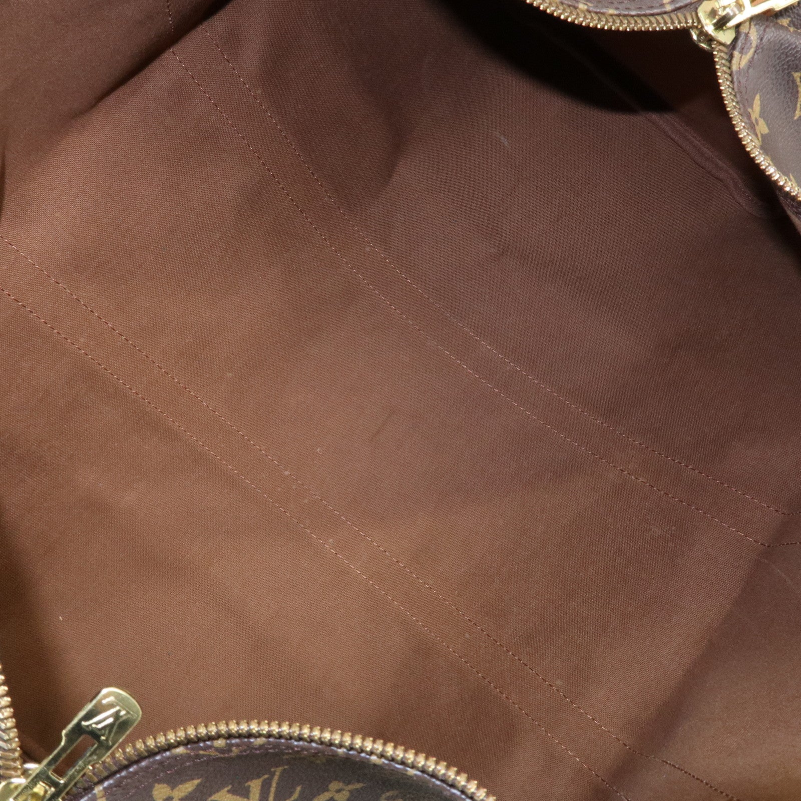 Louis Vuitton Monogram Keep All 50 Bag Boston Bag Brown M41426 Used