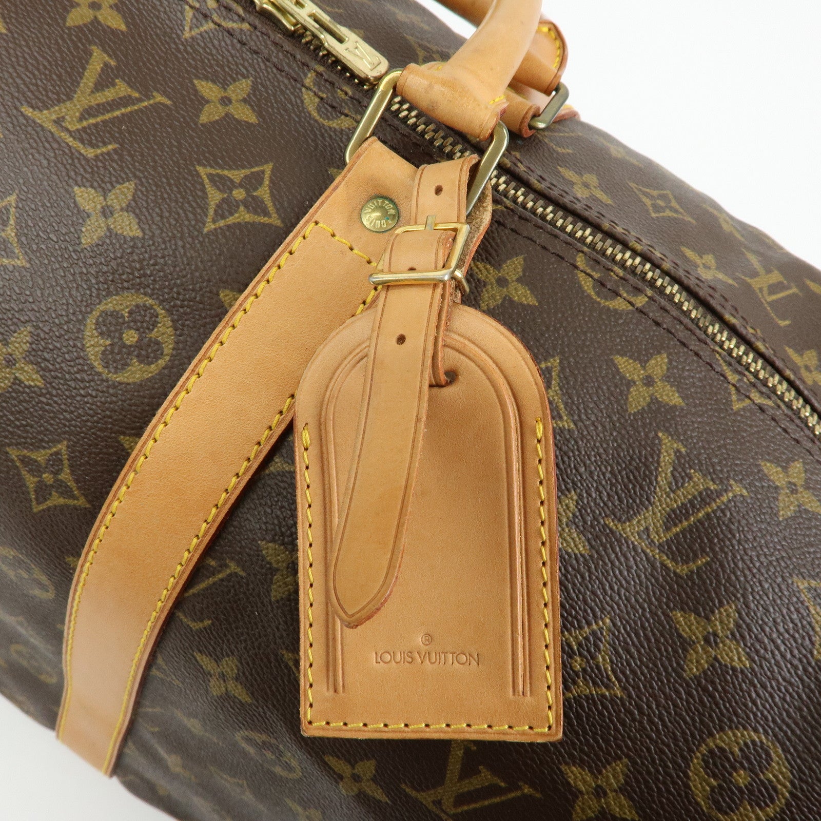 Louis Vuitton Monogram Keep All Bandouliere 55 Boston Bag M41414
